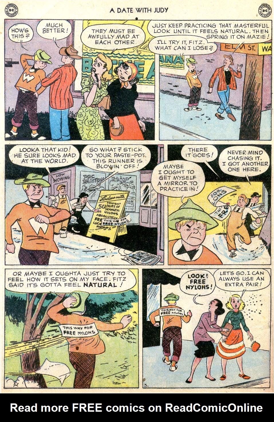 Read online A Date with Judy comic -  Issue #3 - 34