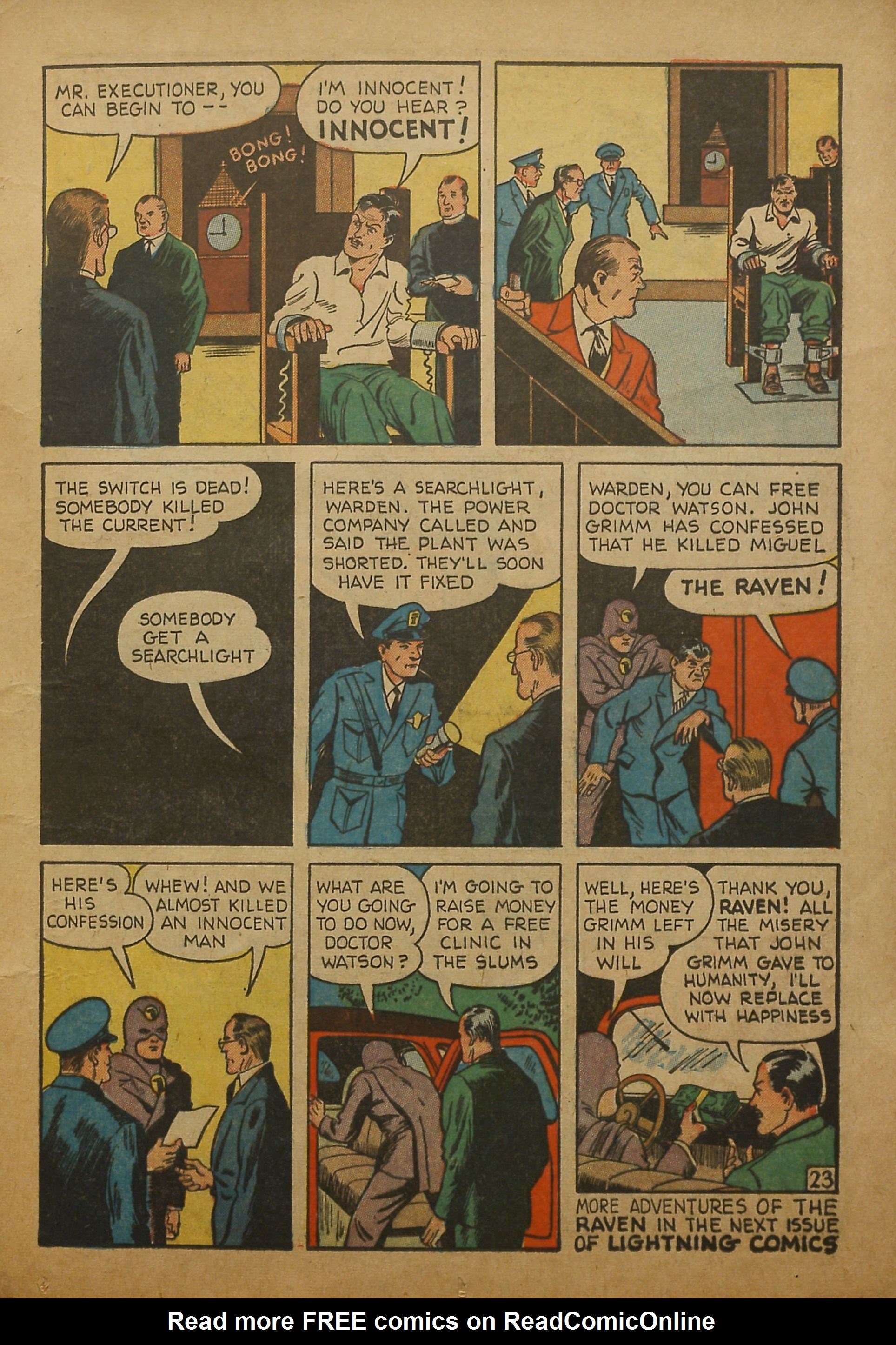 Read online Lightning Comics comic -  Issue #10 - 24