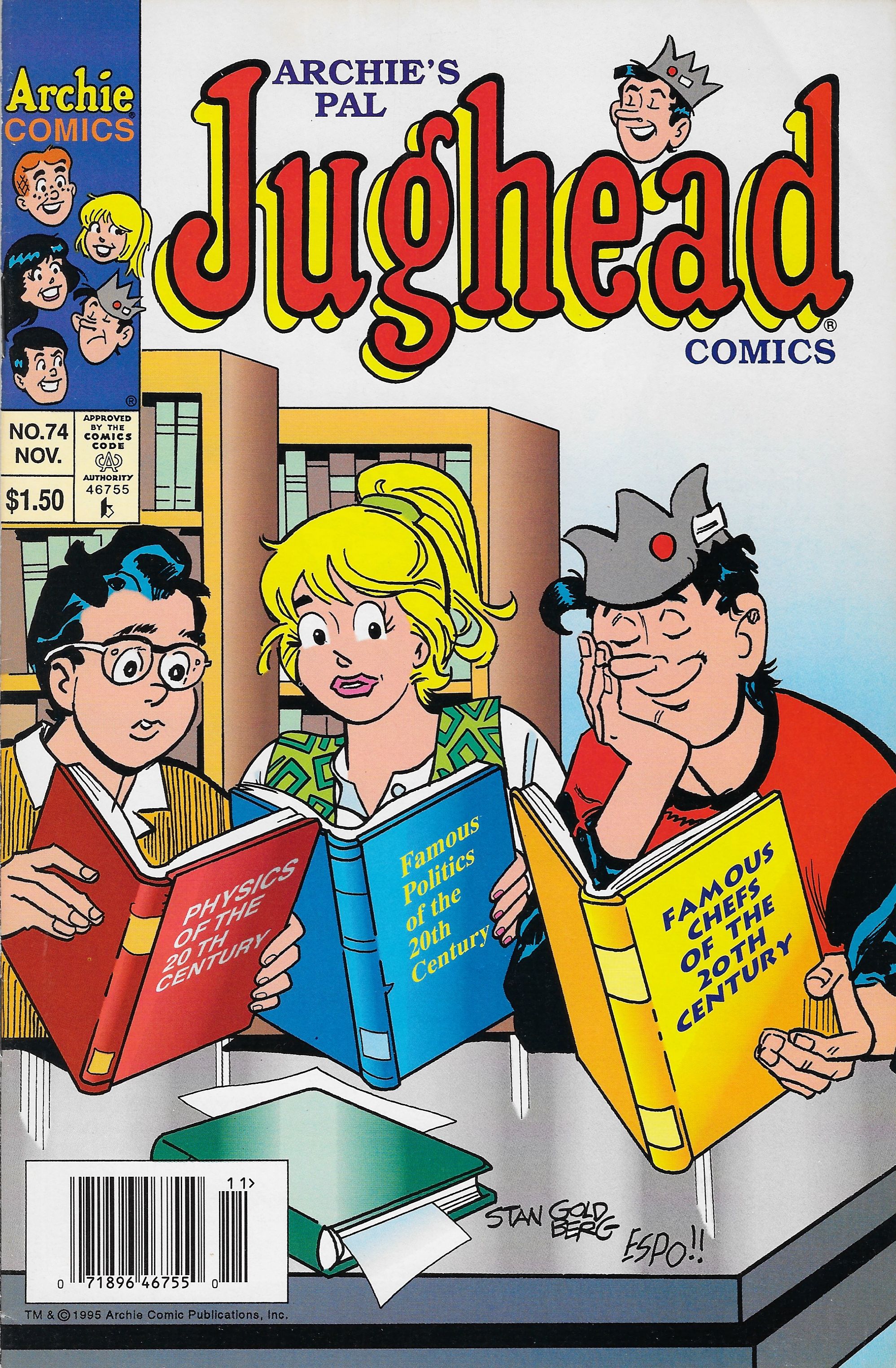 Read online Archie's Pal Jughead Comics comic -  Issue #74 - 1