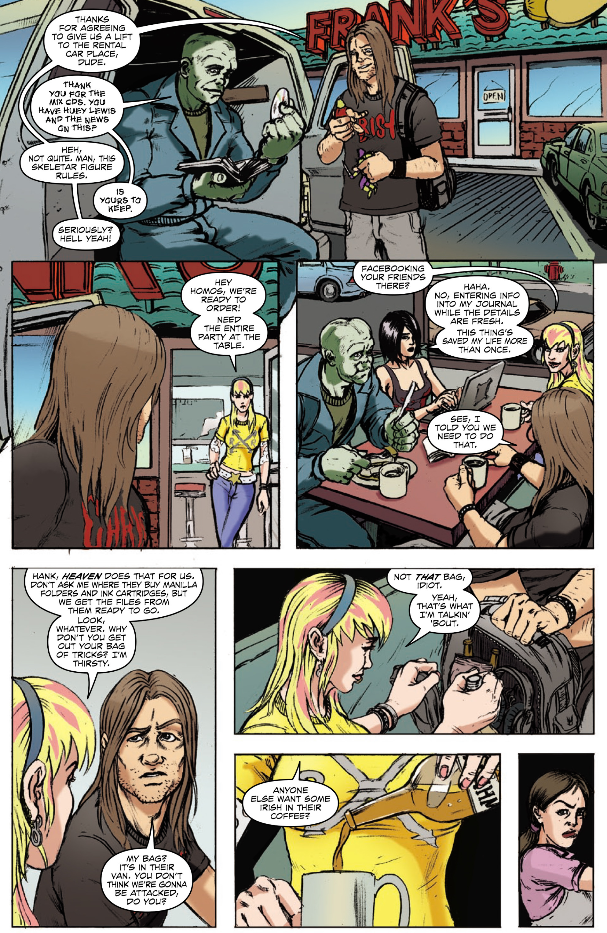Read online Mercy Sparx Omnibus comic -  Issue # Full (Part 1) - 146