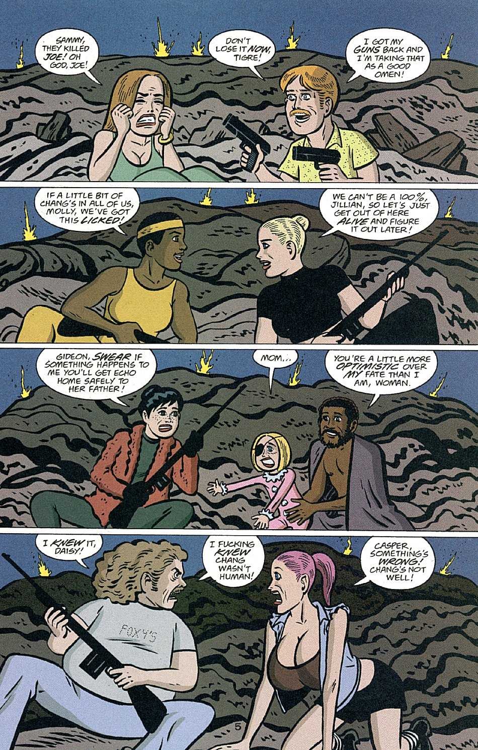 Read online Grip: The Strange World of Men comic -  Issue #5 - 6