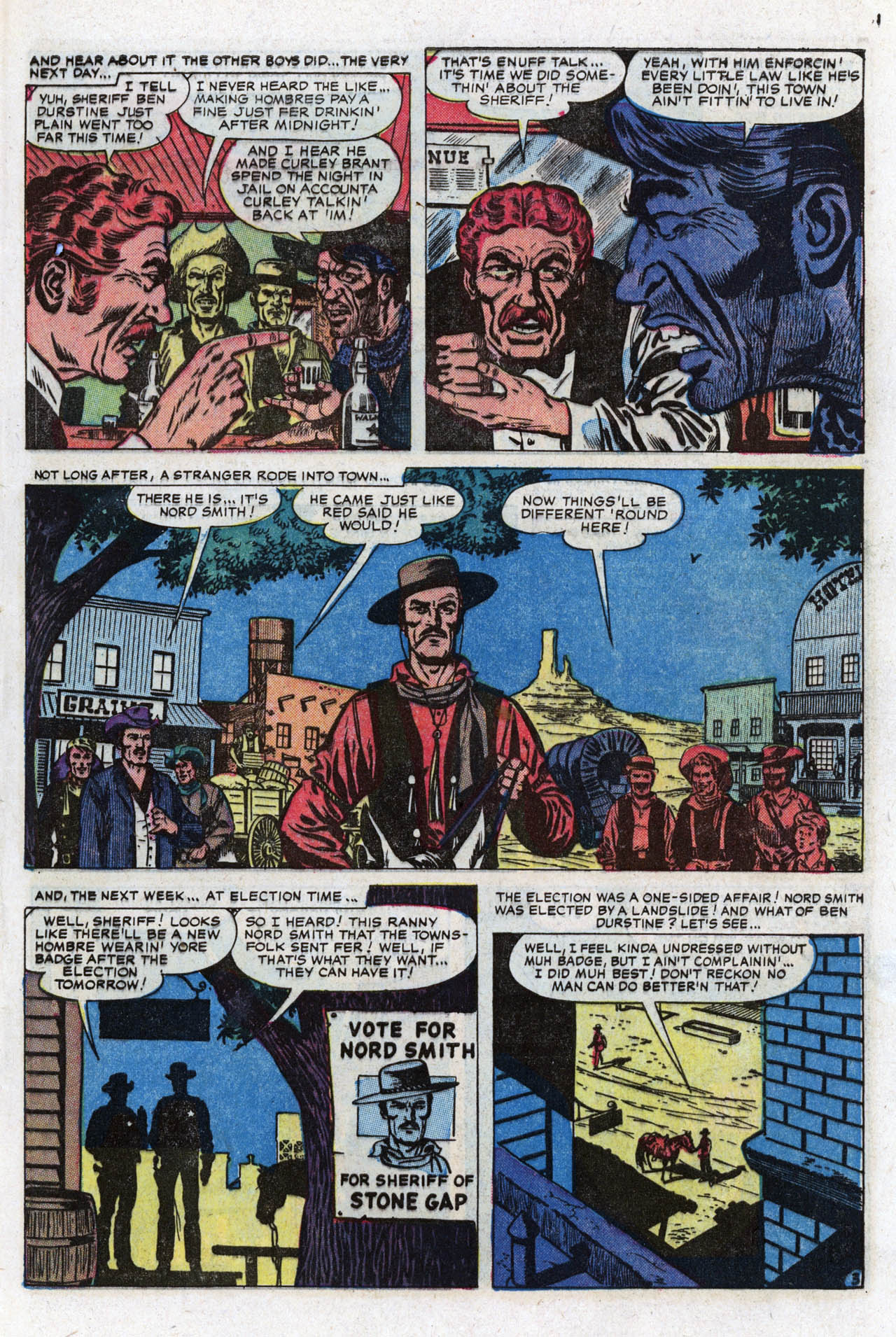Read online Western Gunfighters (1956) comic -  Issue #25 - 5