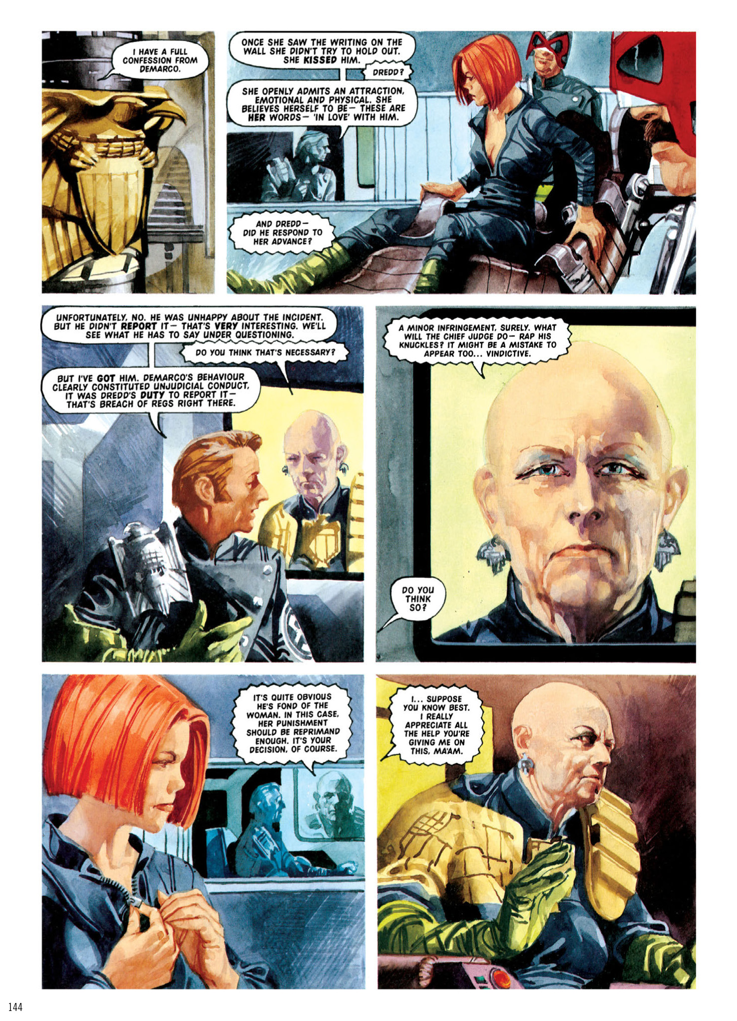 Read online Judge Dredd: The Complete Case Files comic -  Issue # TPB 29 - 146