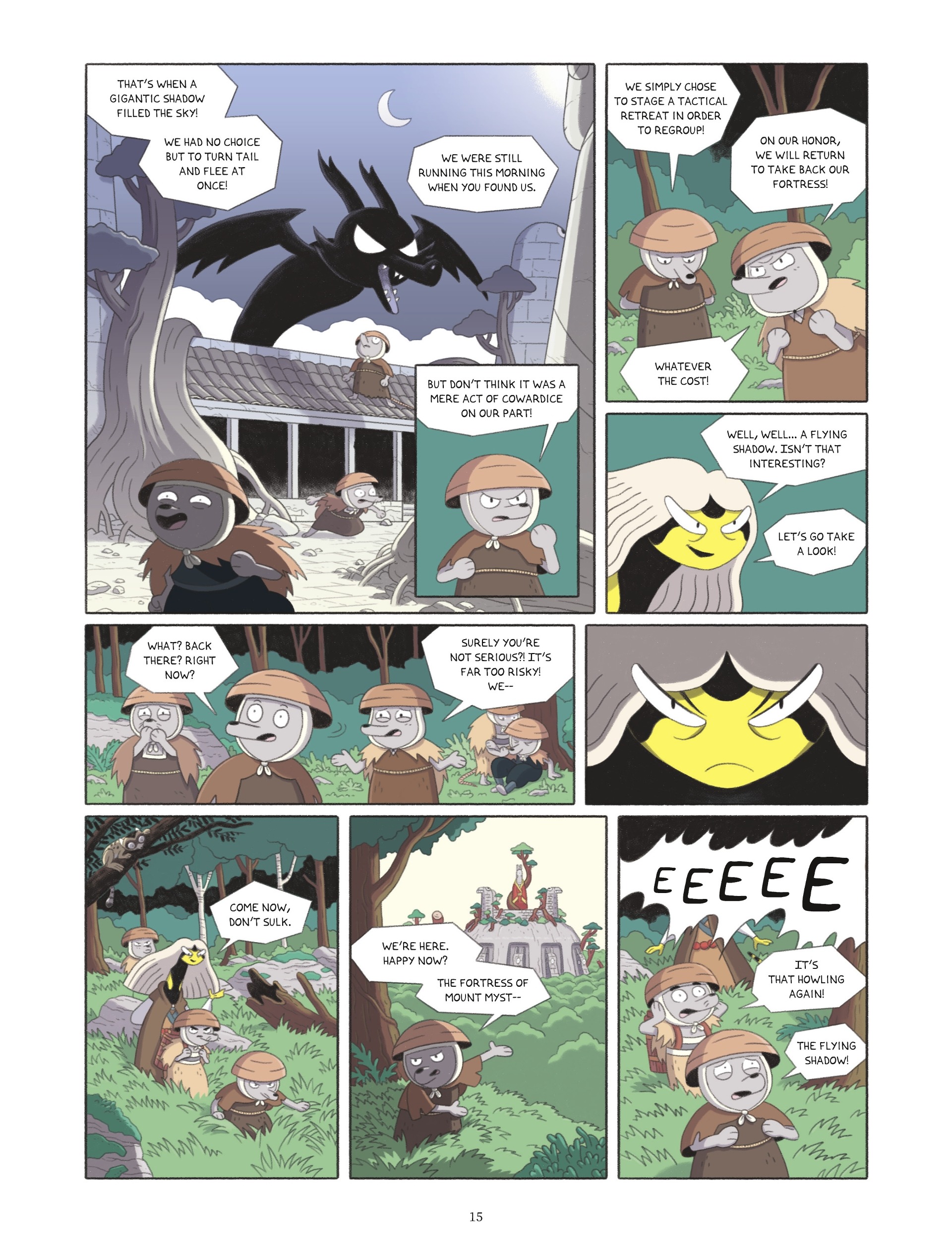 Read online Menji and the Ruins of Mount Mystery comic -  Issue # Full - 15