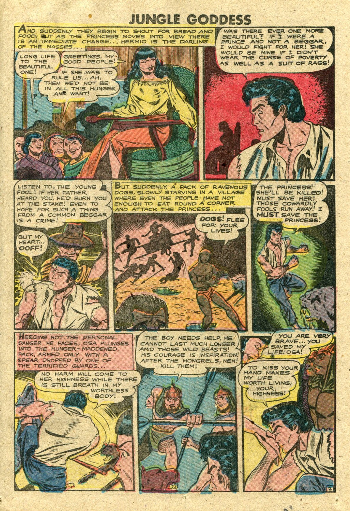 Read online Rulah - Jungle Goddess comic -  Issue #25 - 23