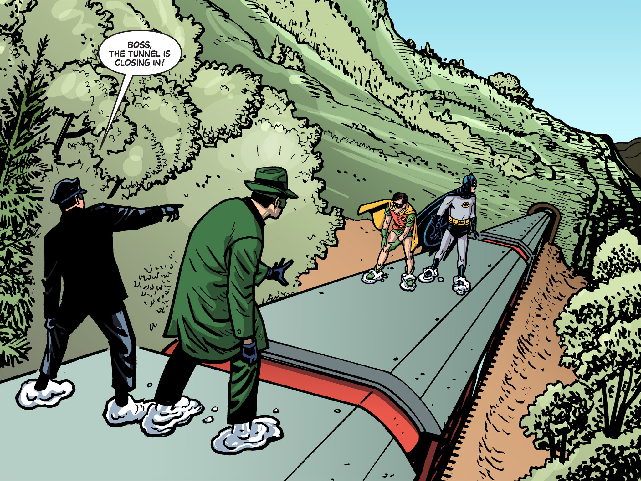 Read online Batman '66 Meets the Green Hornet [II] comic -  Issue #2 - 94