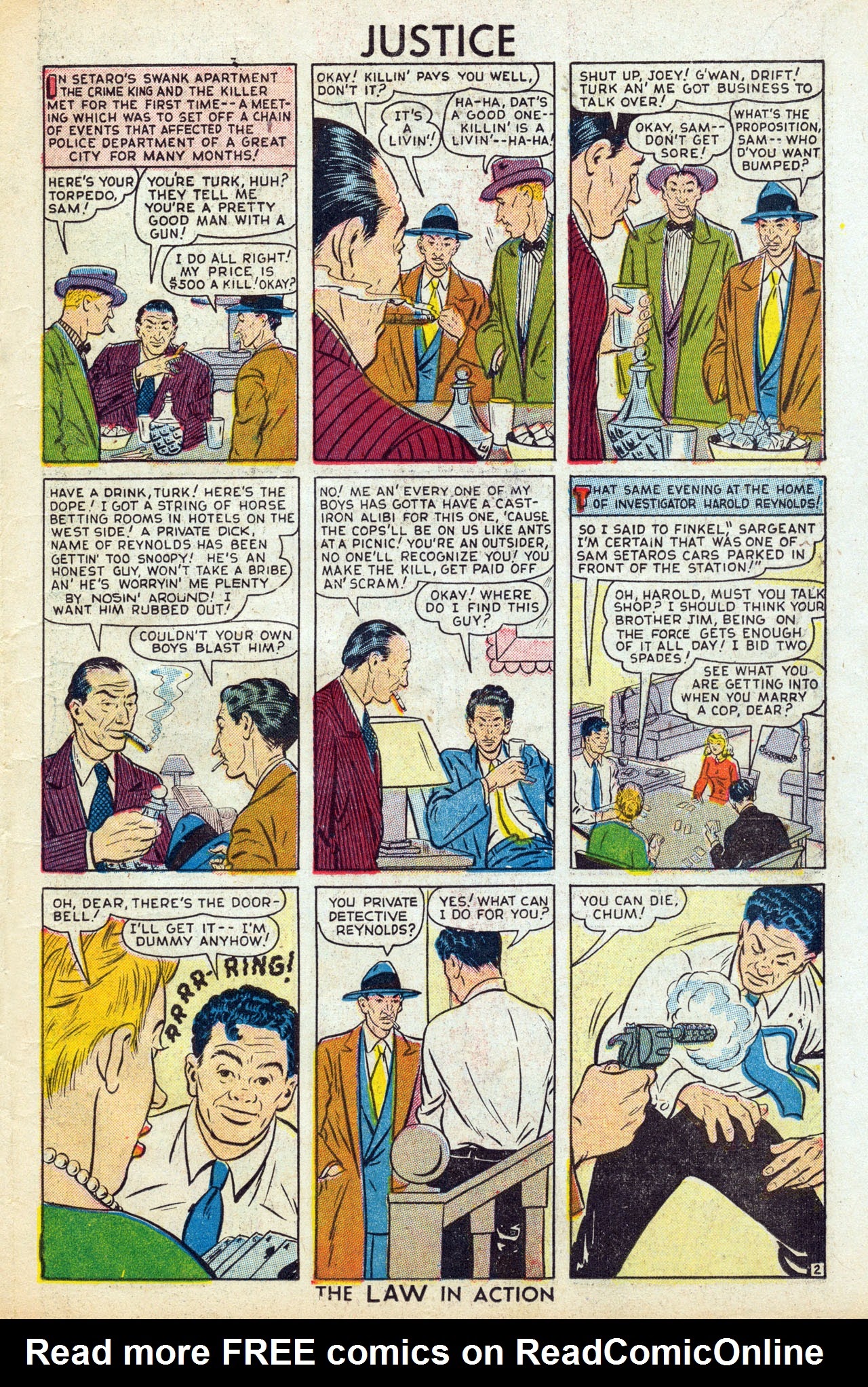Read online Justice (1947) comic -  Issue #10 - 15