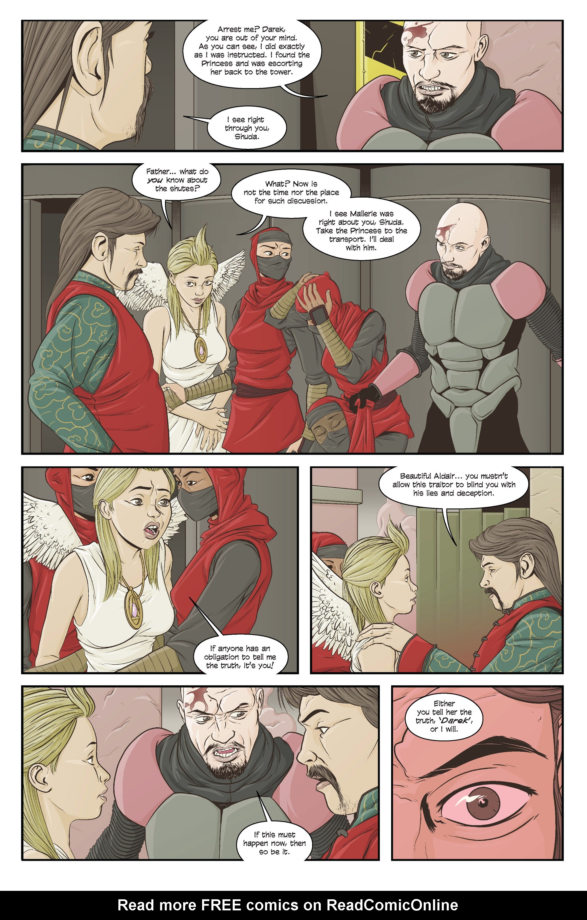 Read online Skinned comic -  Issue #5 - 15