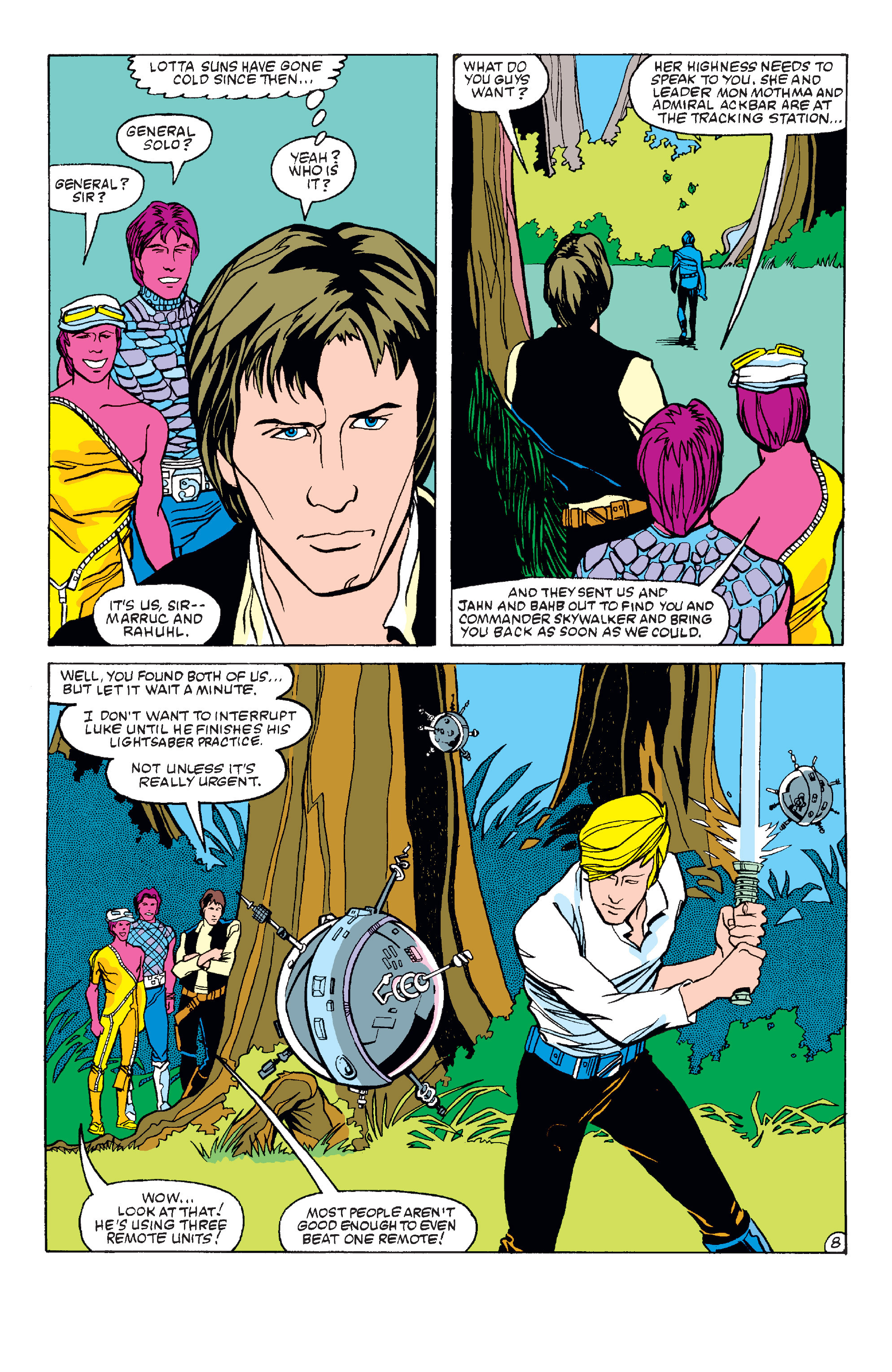 Read online Star Wars (1977) comic -  Issue #100 - 9