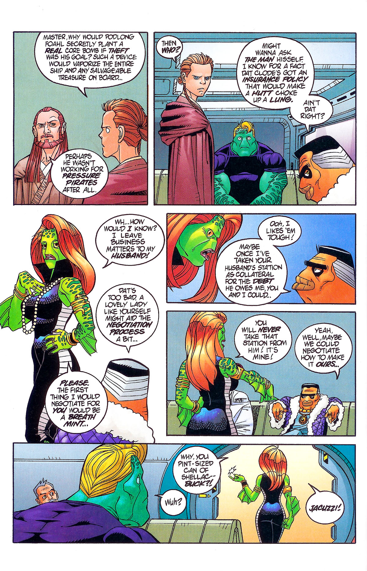 Read online Star Wars: Qui-Gon and Obi-Wan - The Aurorient  Express comic -  Issue #2 - 4