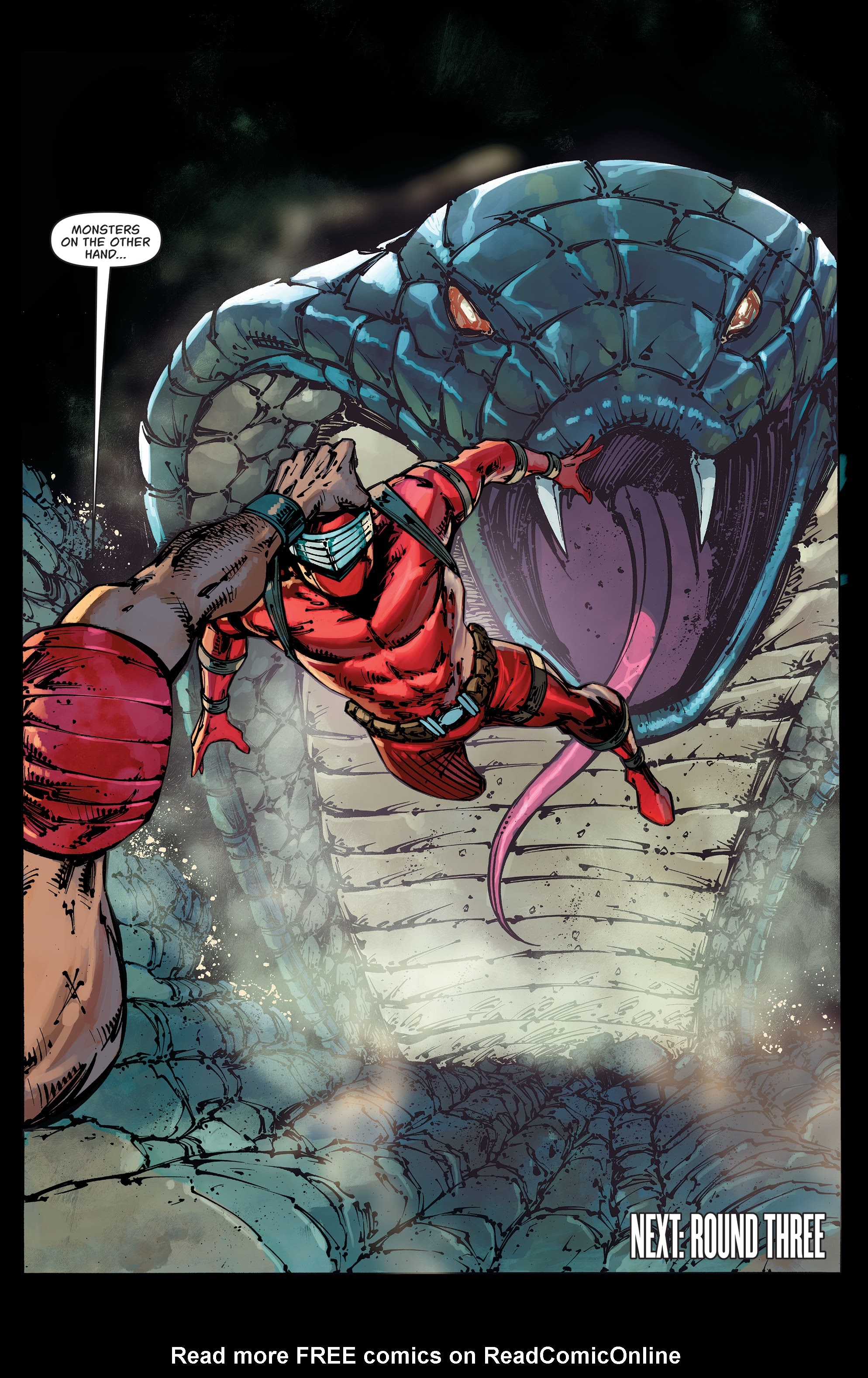 Read online Snake Eyes: Deadgame comic -  Issue #2 - 24