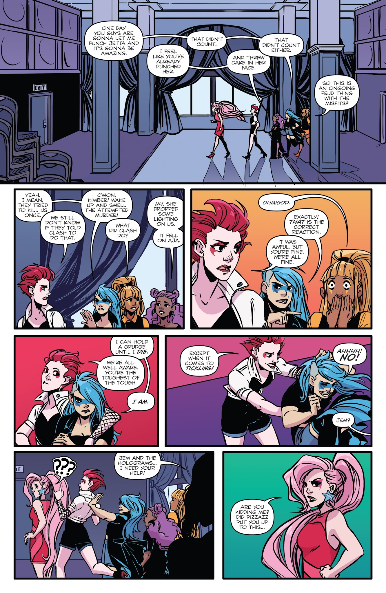 Read online Jem and the Holograms: Infinite comic -  Issue #1 - 15