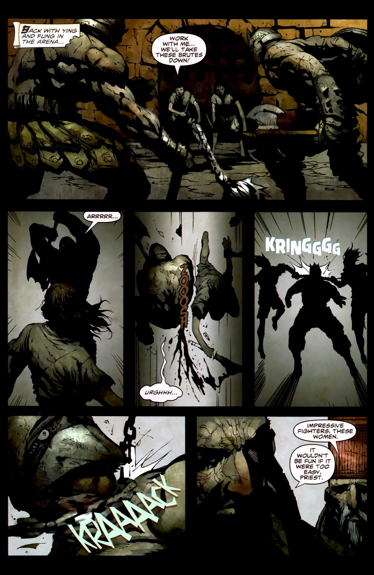 Read online Widow Warriors comic -  Issue #4 - 10