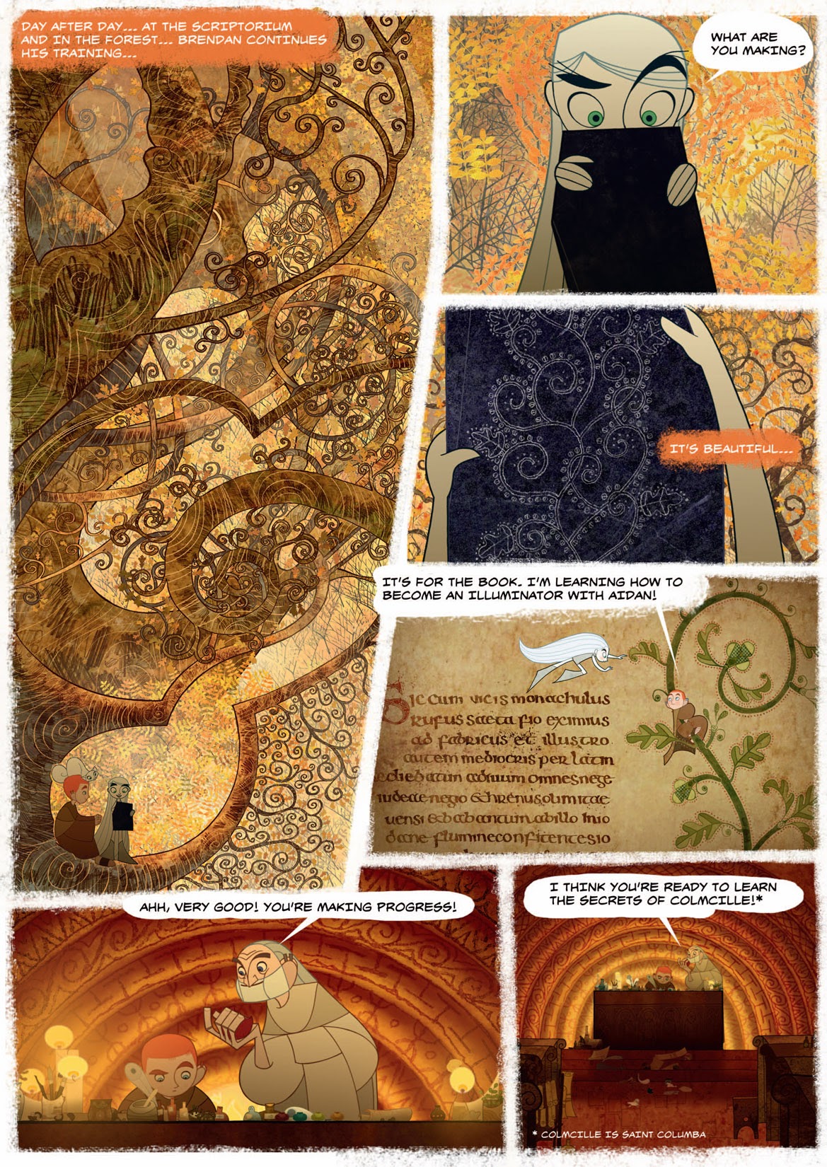 Read online The Secret Of Kells comic -  Issue # TPB - 73