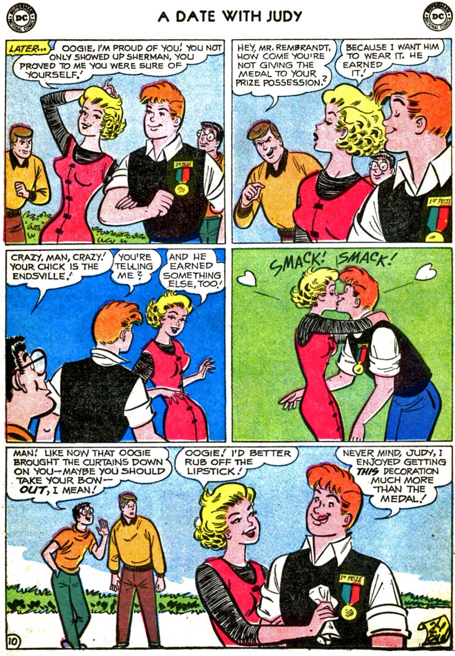 Read online A Date with Judy comic -  Issue #76 - 26