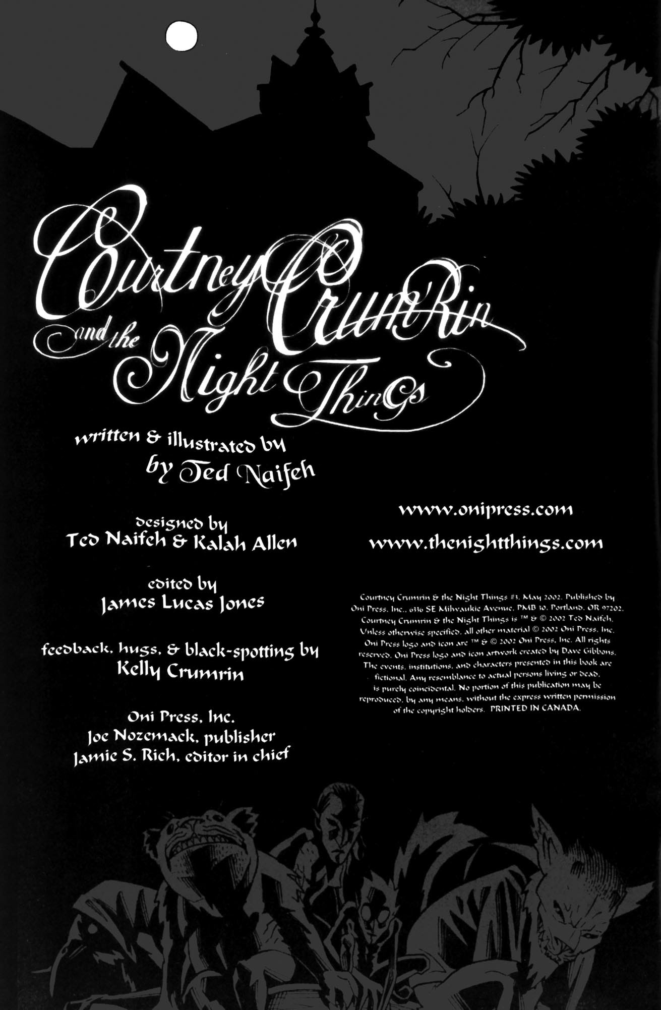 Read online Courtney Crumrin And The Night Things comic -  Issue #3 - 2