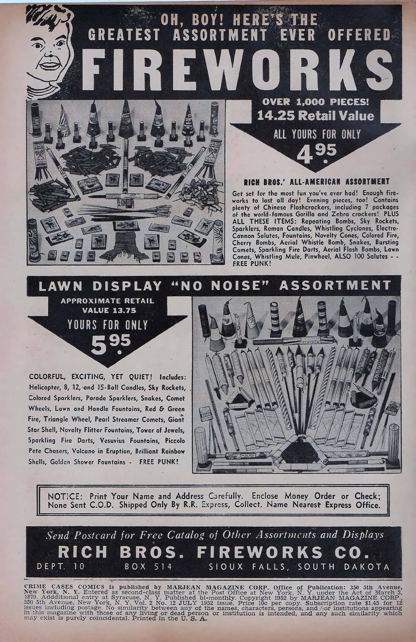 Read online Crime Cases Comics (1951) comic -  Issue #12 - 2