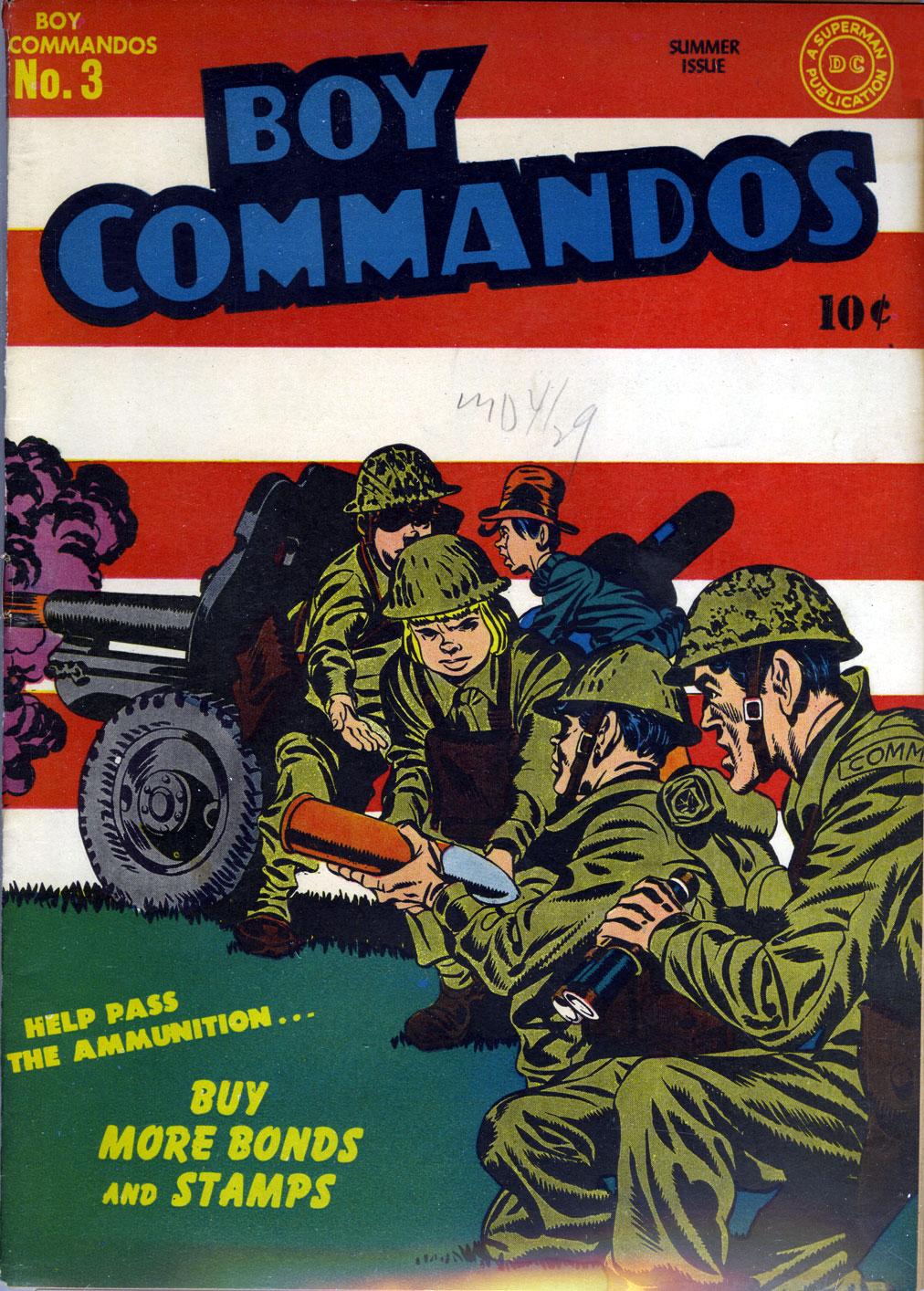 Read online Boy Commandos comic -  Issue #3 - 1