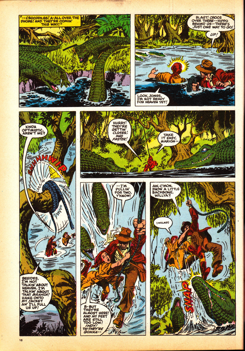 Read online Indiana Jones comic -  Issue #4 - 17