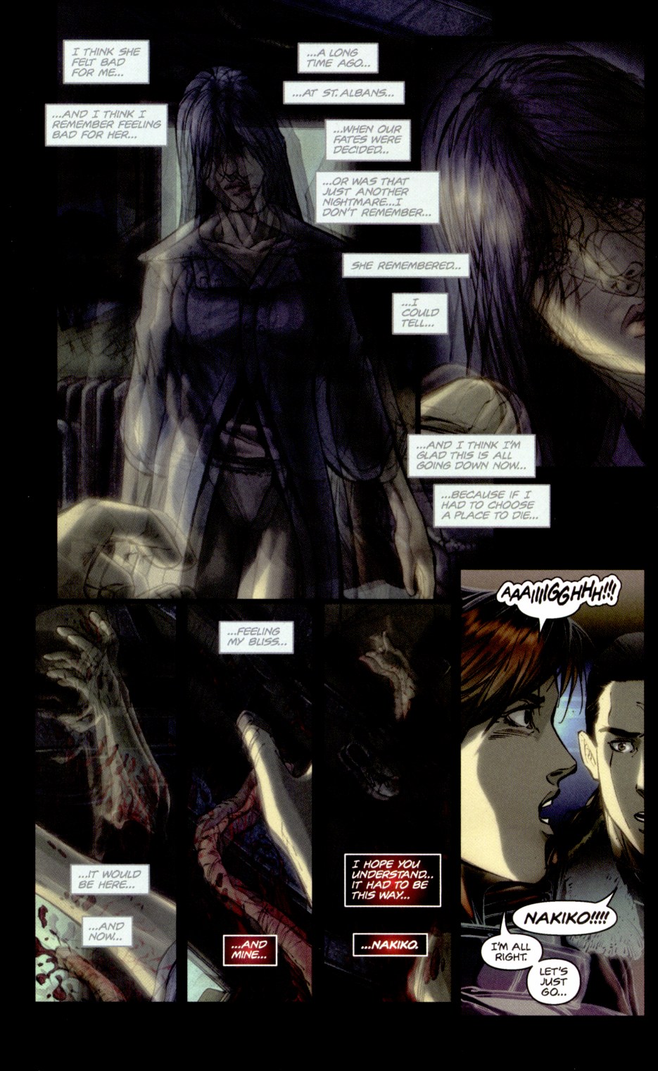 Read online Dark Minds / Witchblade comic -  Issue #1 - 18