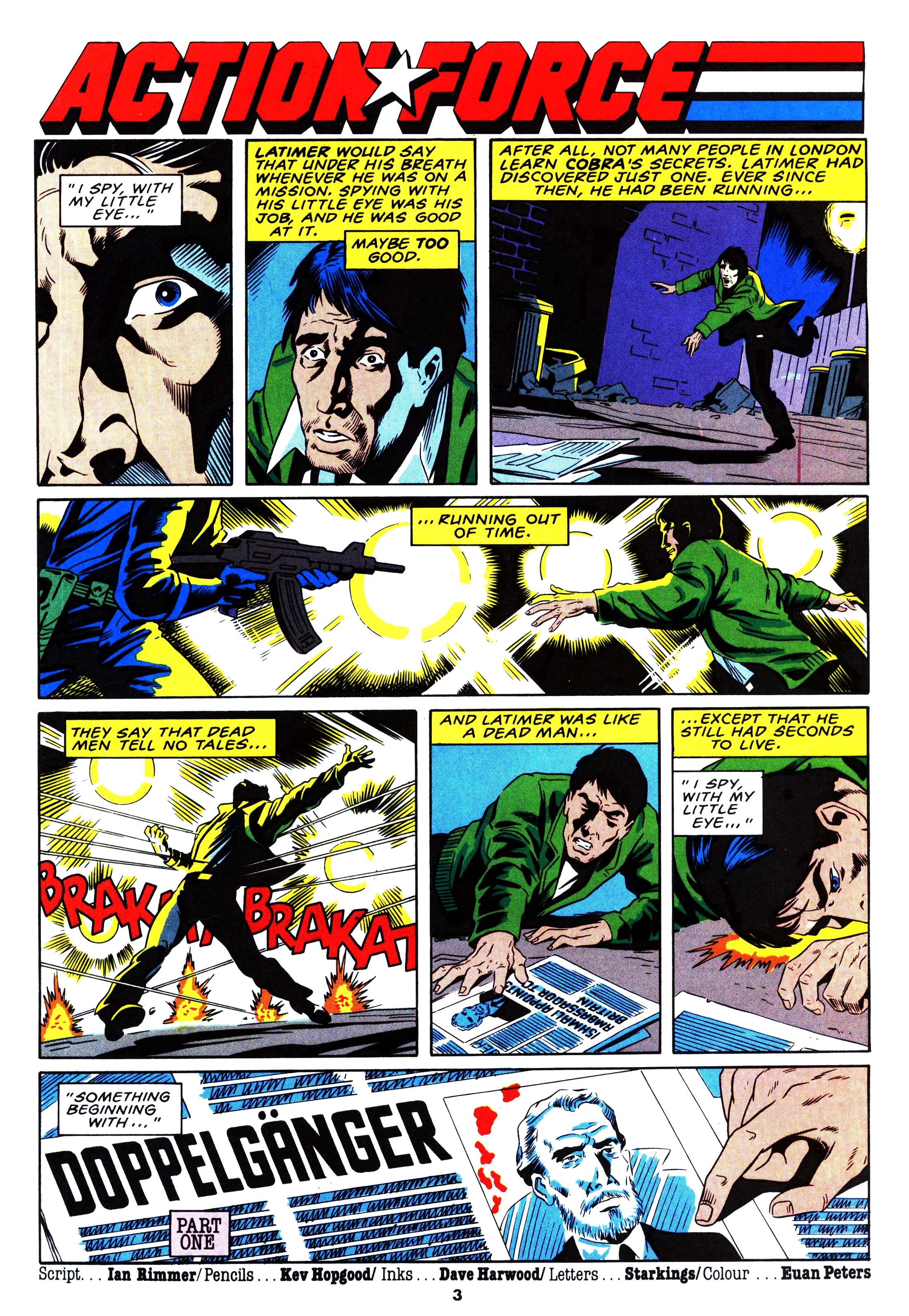 Read online Action Force comic -  Issue #19 - 3