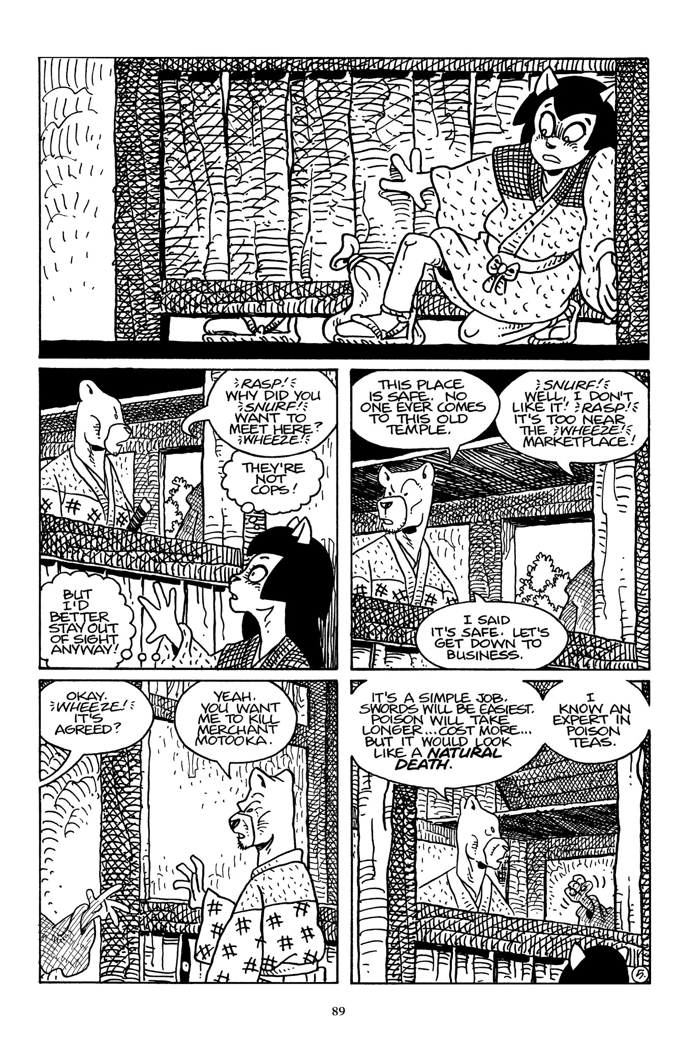 Read online The Usagi Yojimbo Saga comic -  Issue # TPB 7 - 86