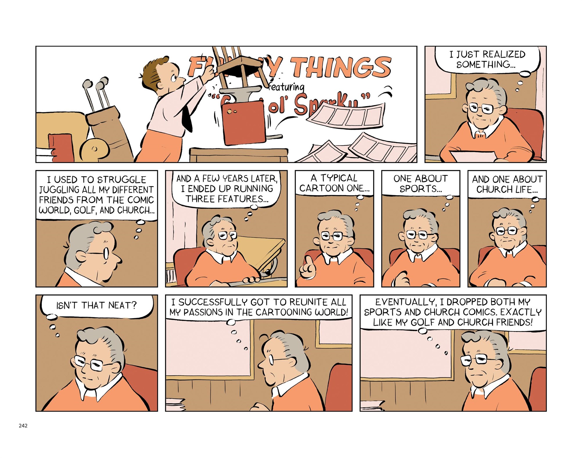 Read online Funny Things: A Comic Strip Biography of Charles M. Schulz comic -  Issue # TPB (Part 3) - 45