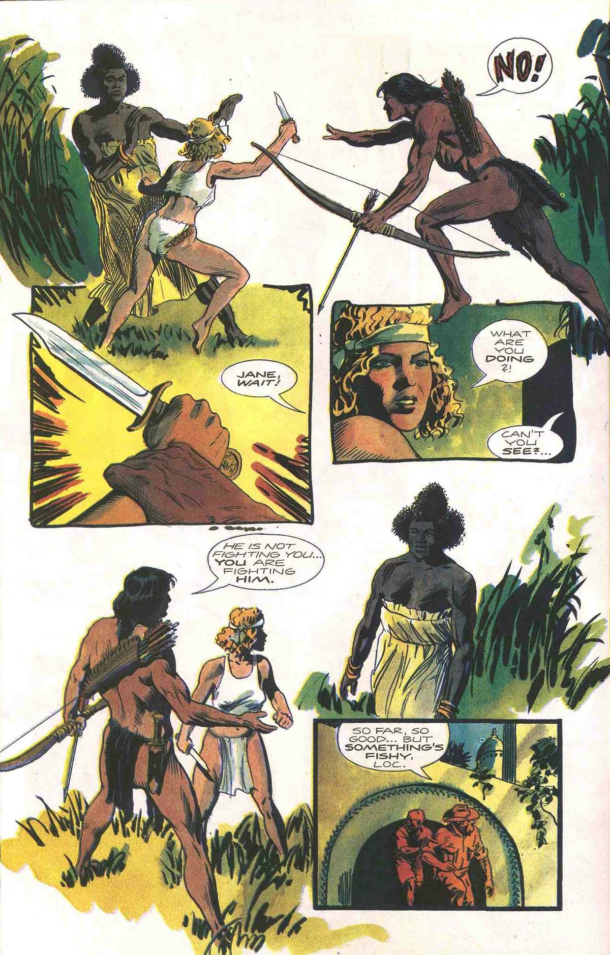 Read online Tarzan: The Beckoning comic -  Issue #7 - 16