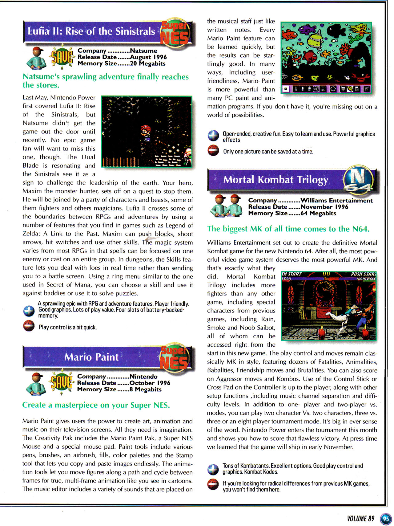 Read online Nintendo Power comic -  Issue #89 - 102