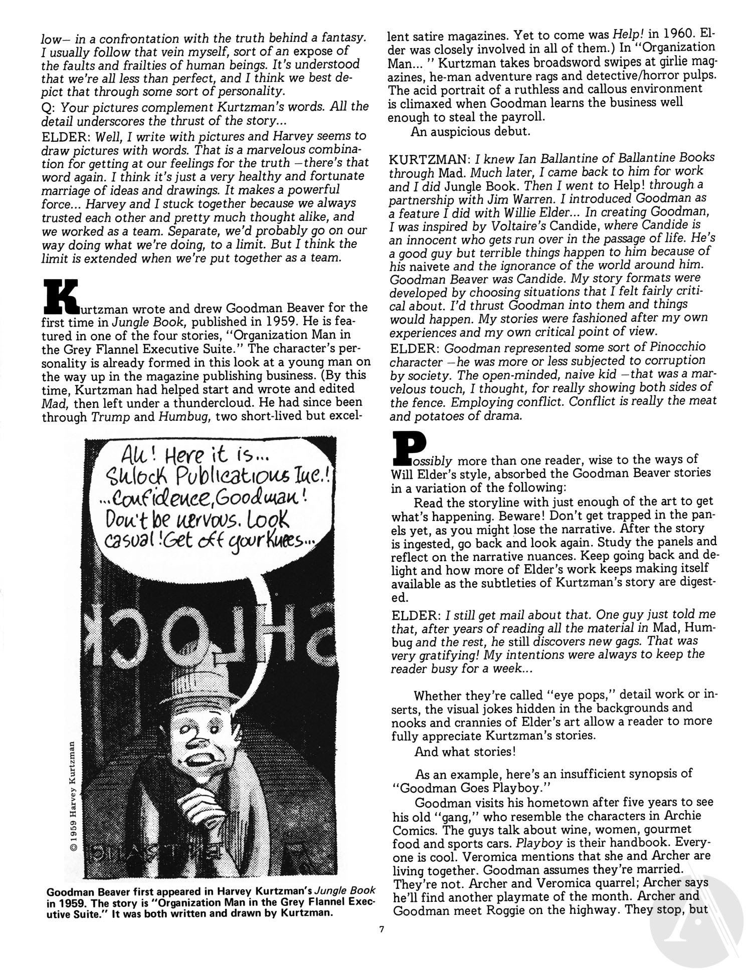 Read online Goodman Beaver comic -  Issue # TPB - 7