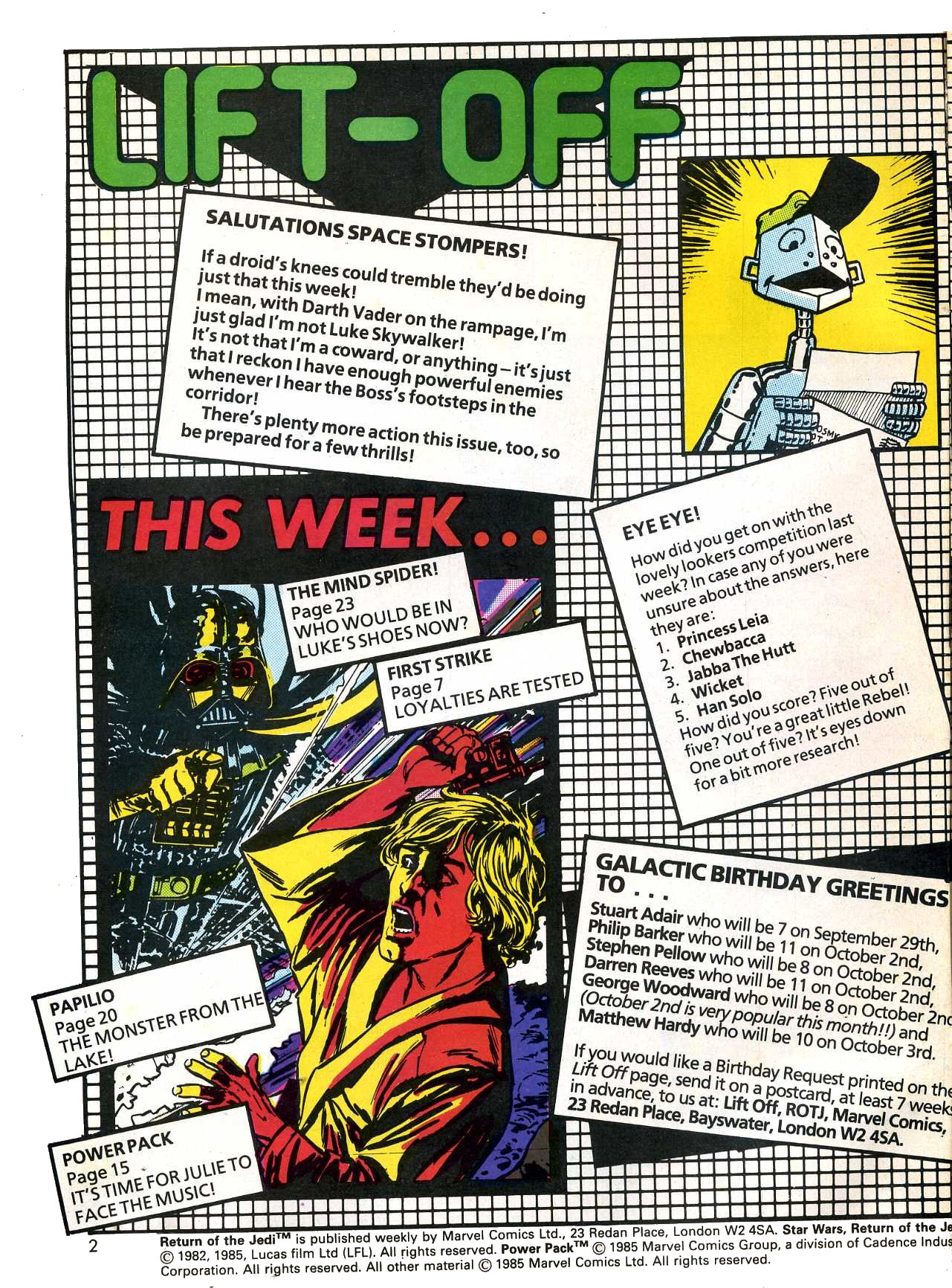 Read online Return of the Jedi comic -  Issue #120 - 2