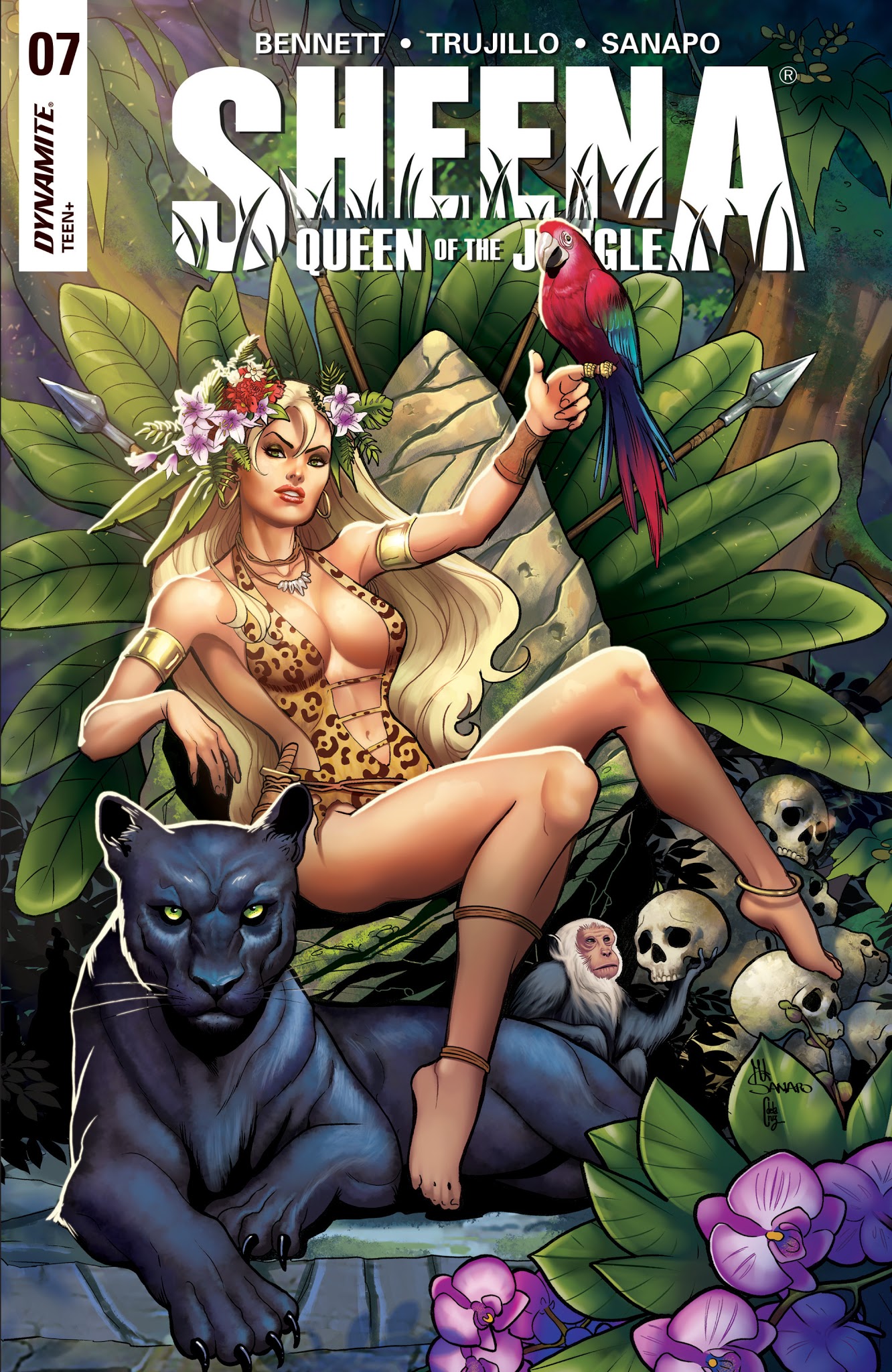 Read online Sheena: Queen Of The Jungle (2017) comic -  Issue #7 - 1