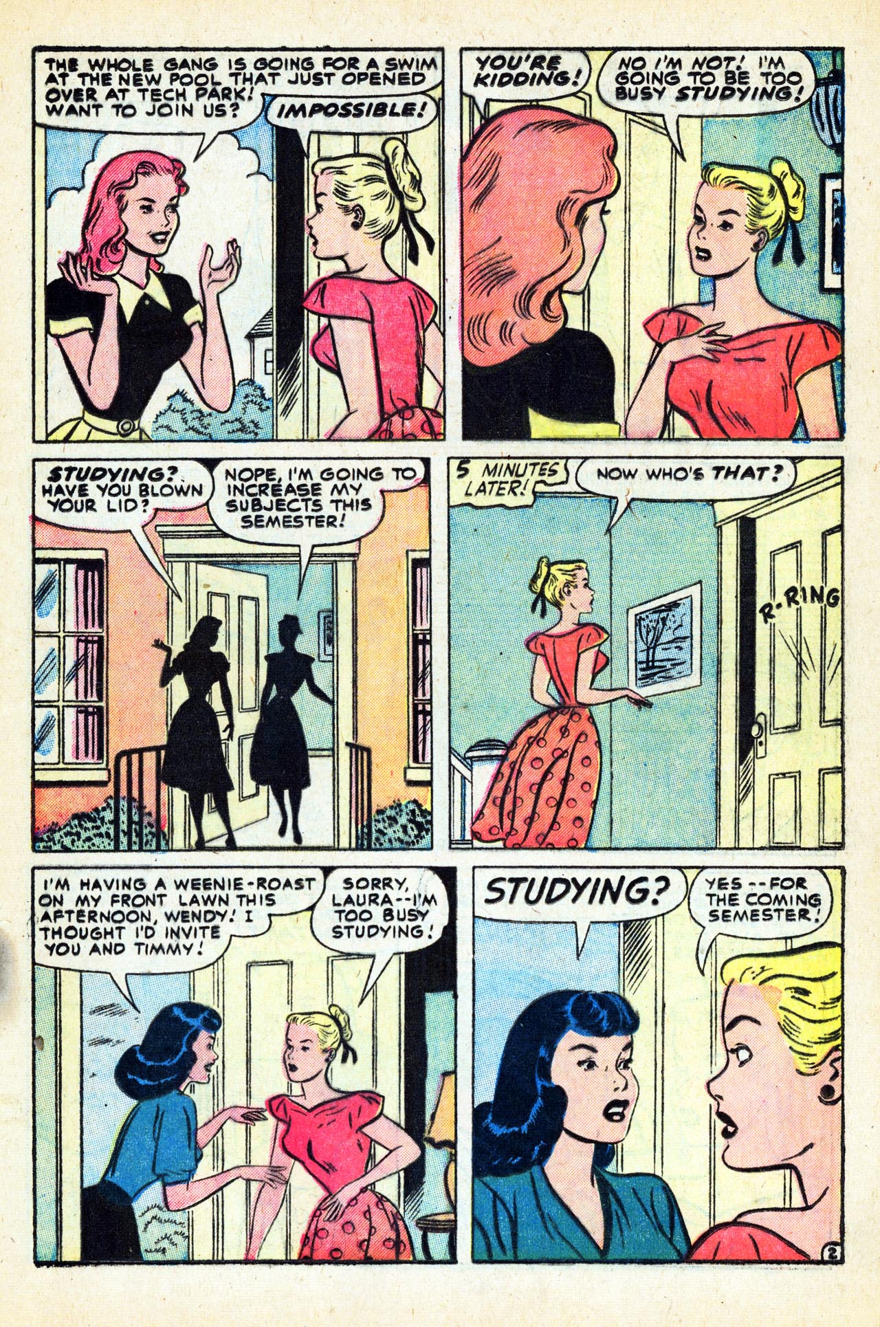 Read online Patsy and Hedy comic -  Issue #19 - 21