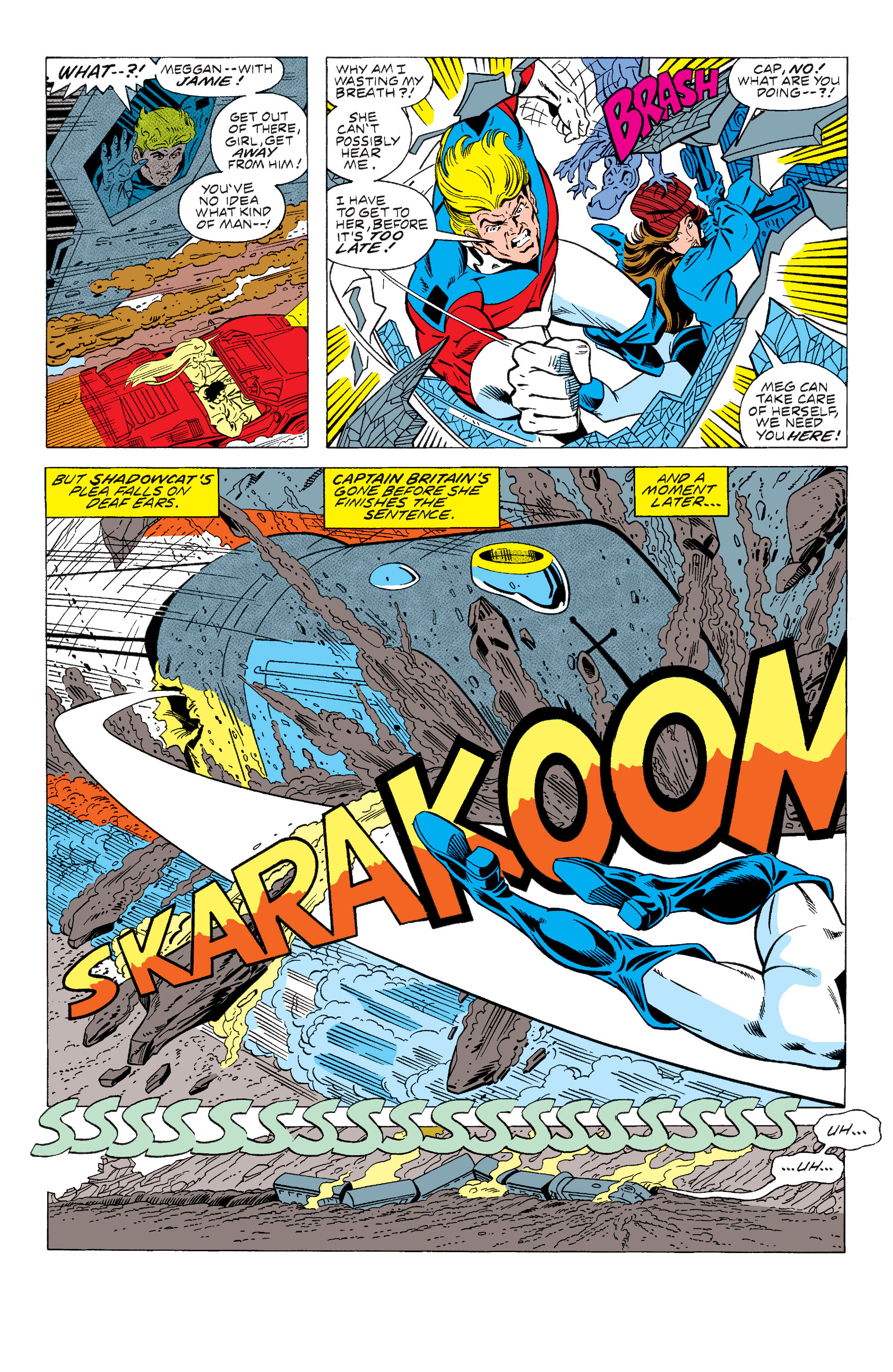 Read online Excalibur (1988) comic -  Issue #18 - 6