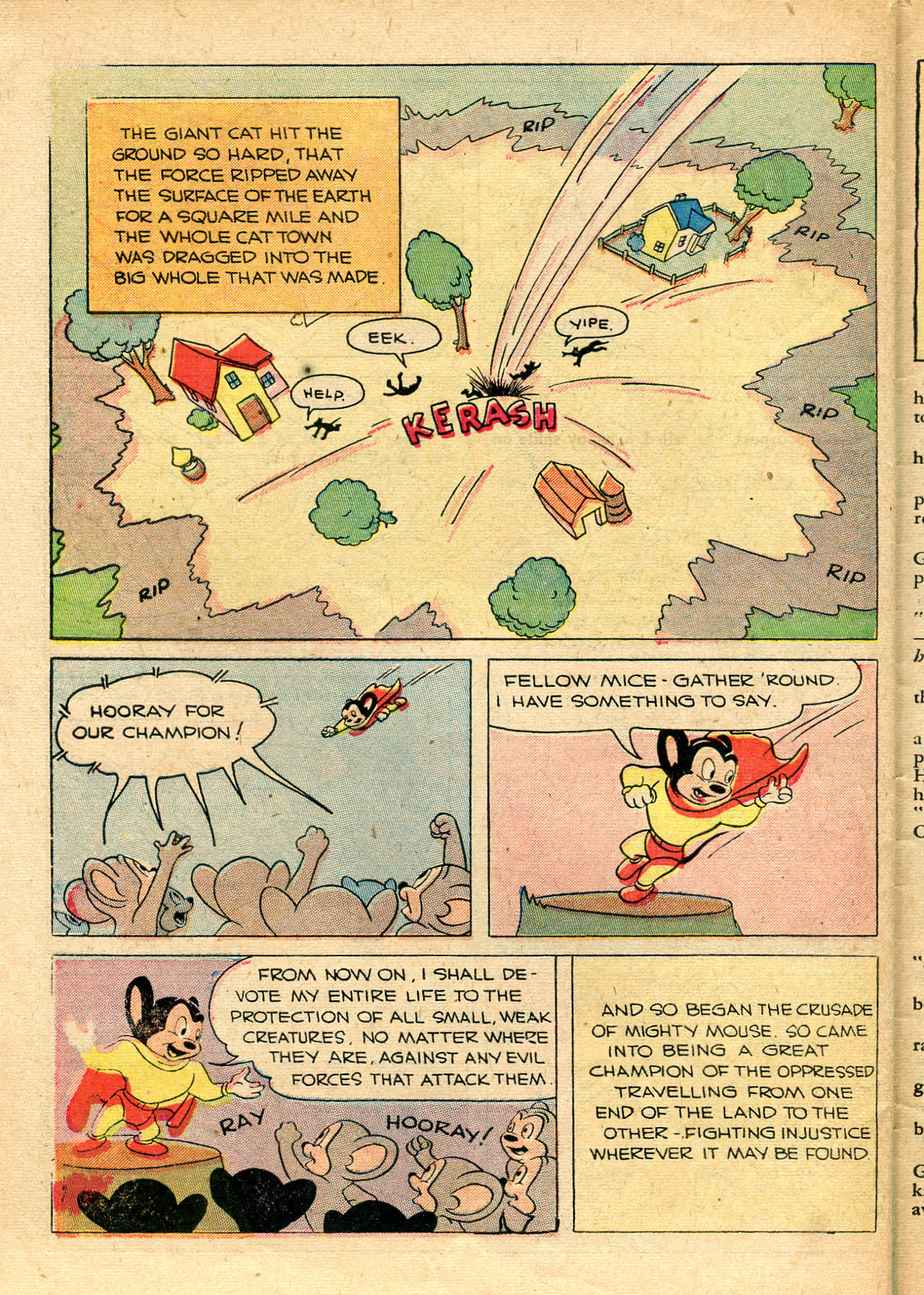 Read online Paul Terry's Mighty Mouse Comics comic -  Issue #25 - 47