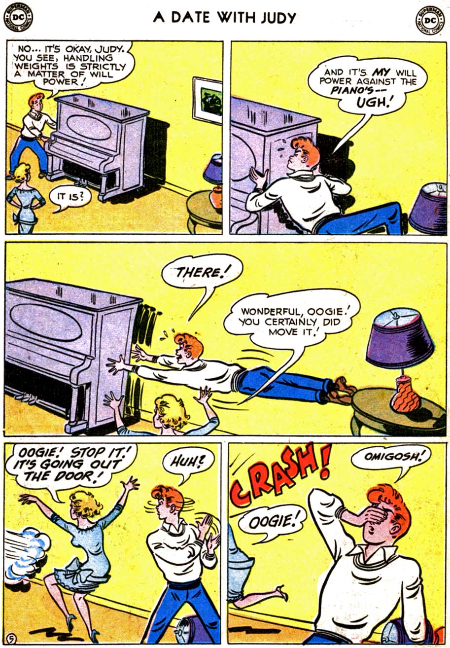 Read online A Date with Judy comic -  Issue #70 - 22