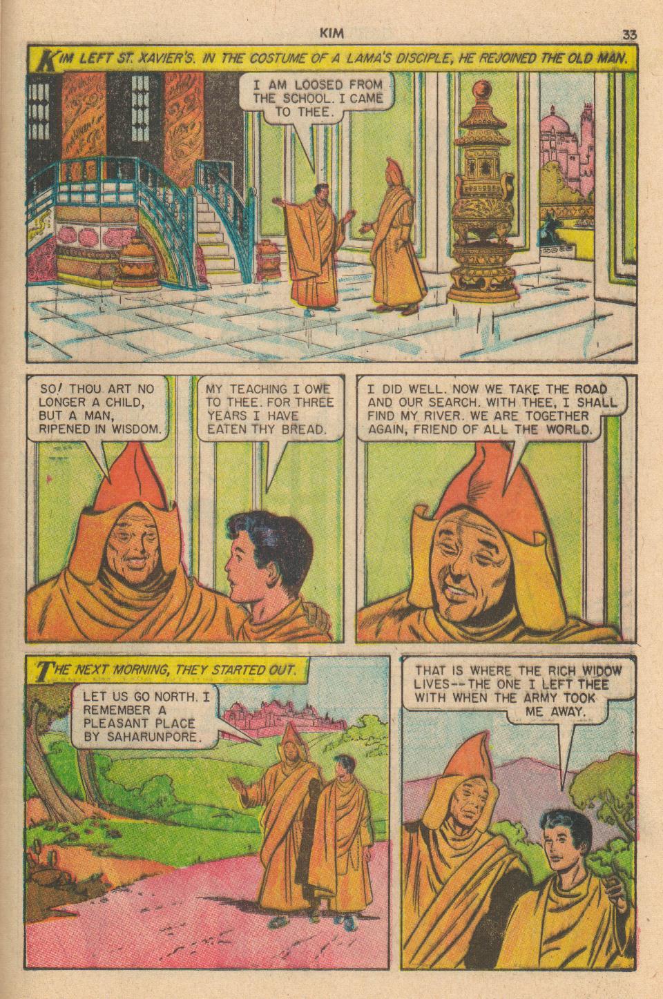 Read online Classics Illustrated comic -  Issue #143 - 35