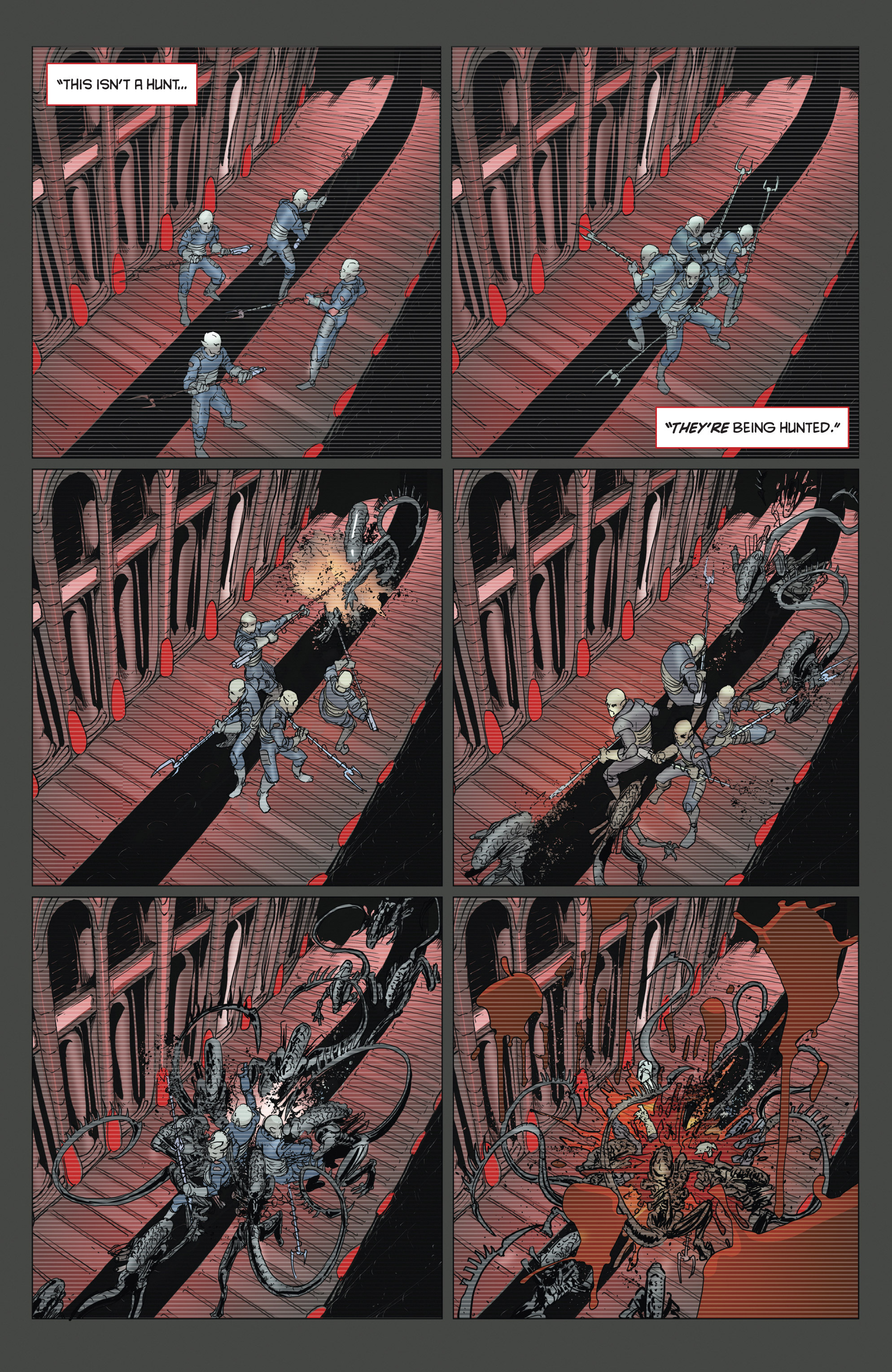 Read online Aliens/Vampirella comic -  Issue #3 - 7