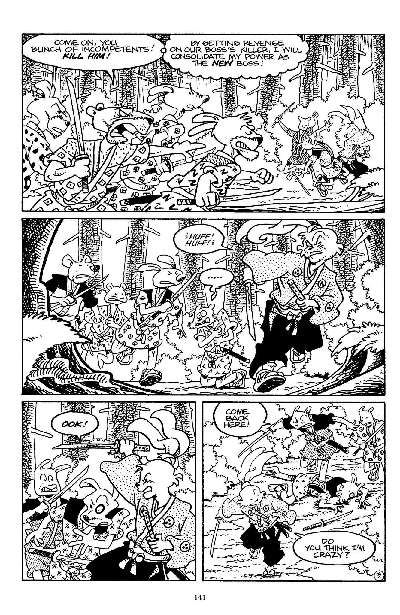 Read online The Usagi Yojimbo Saga comic -  Issue # TPB 7 - 137