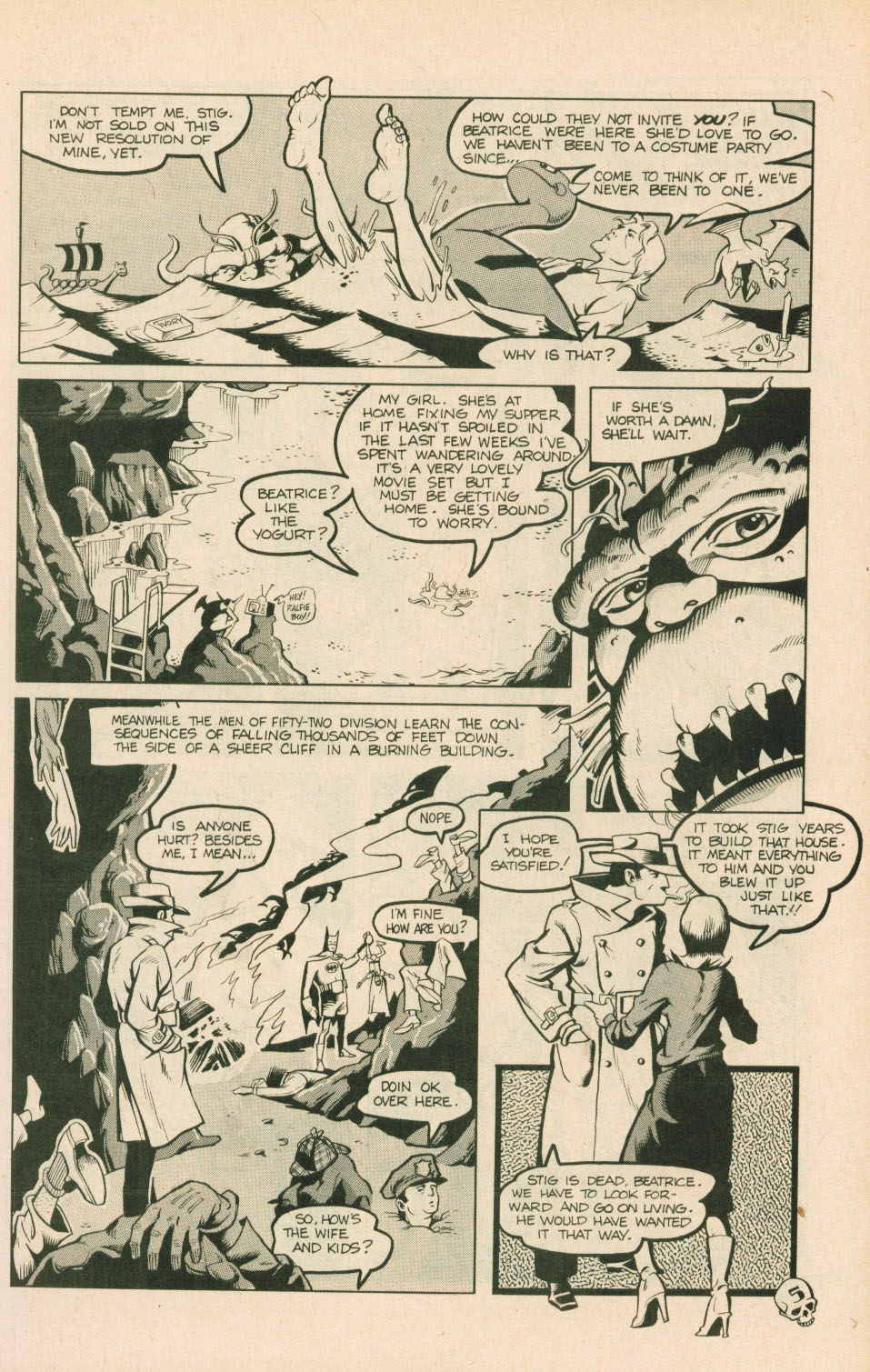 Read online Stig's Inferno comic -  Issue #3 - 7