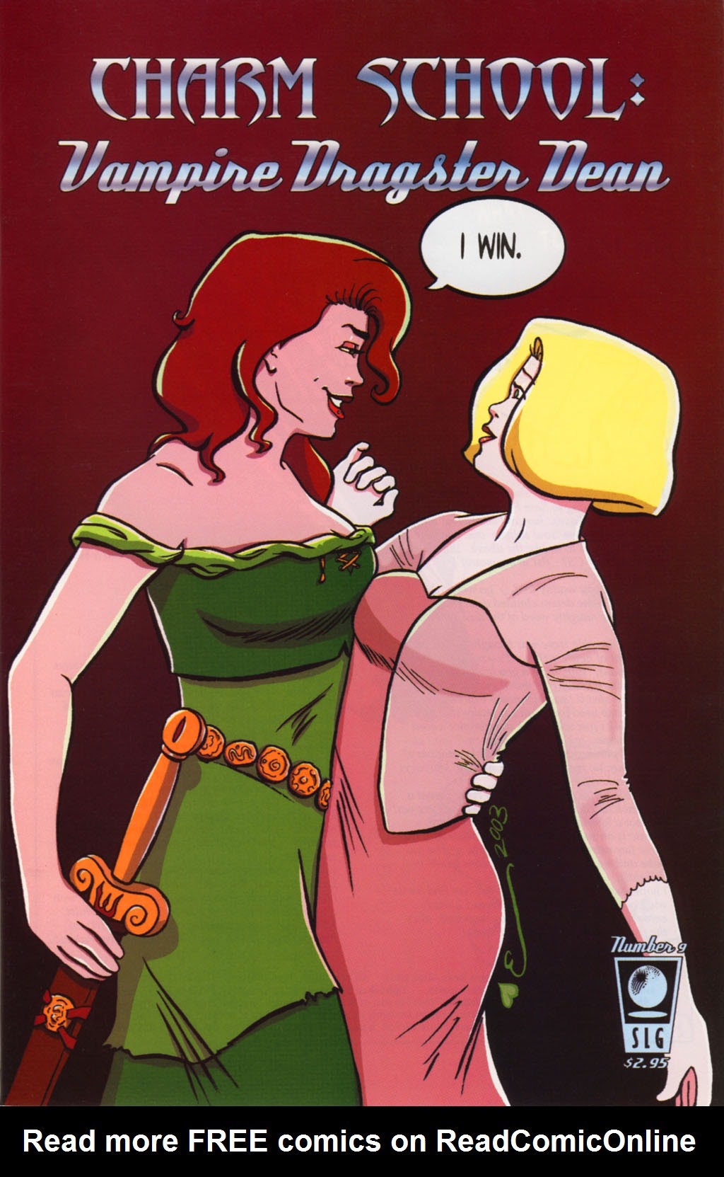 Read online Charm School: Magical Witch Girl Bunny comic -  Issue #9 - 1