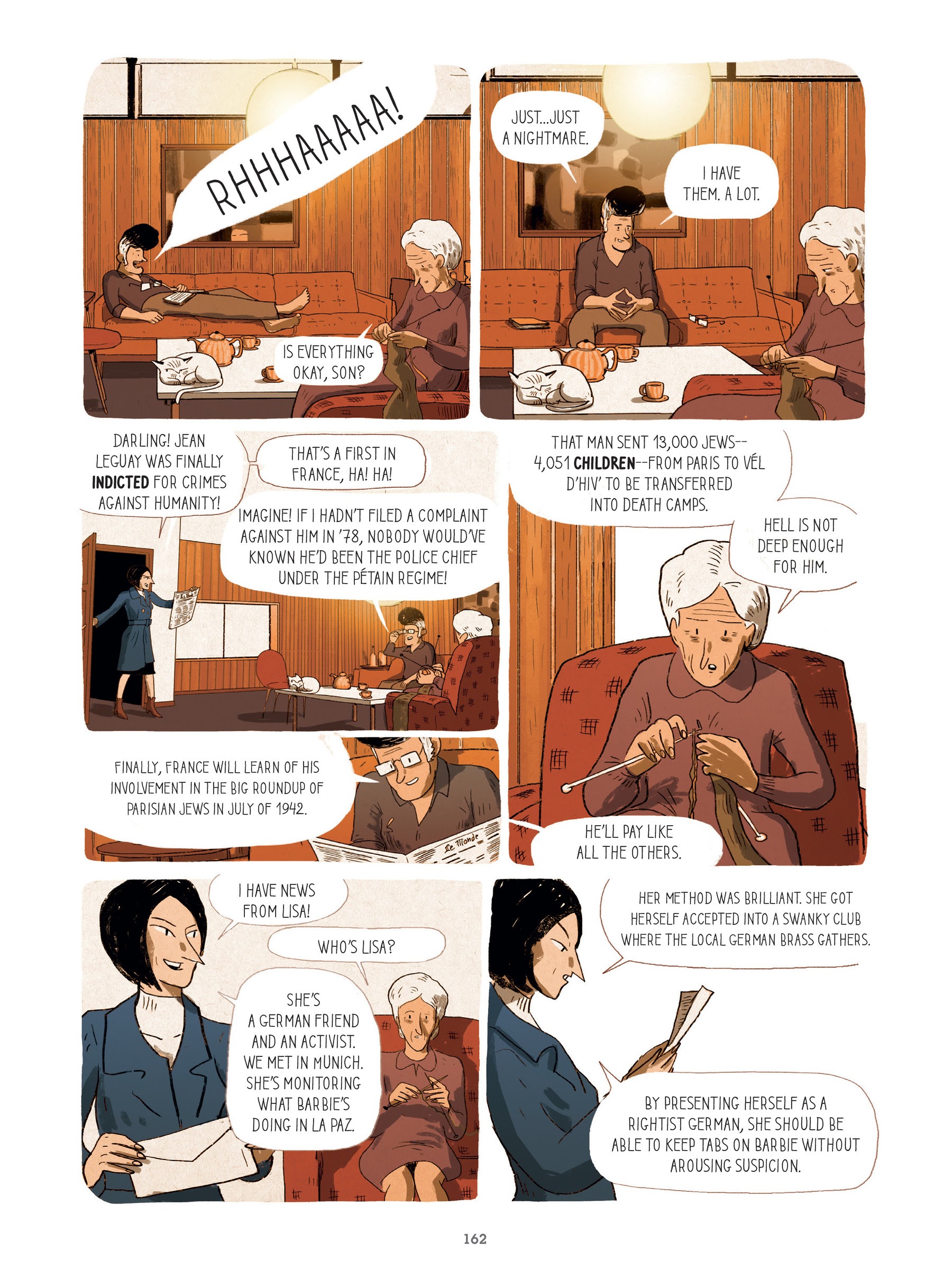 Read online For Justice: The Serge & Beate Klarsfeld Story comic -  Issue # TPB (Part 2) - 61