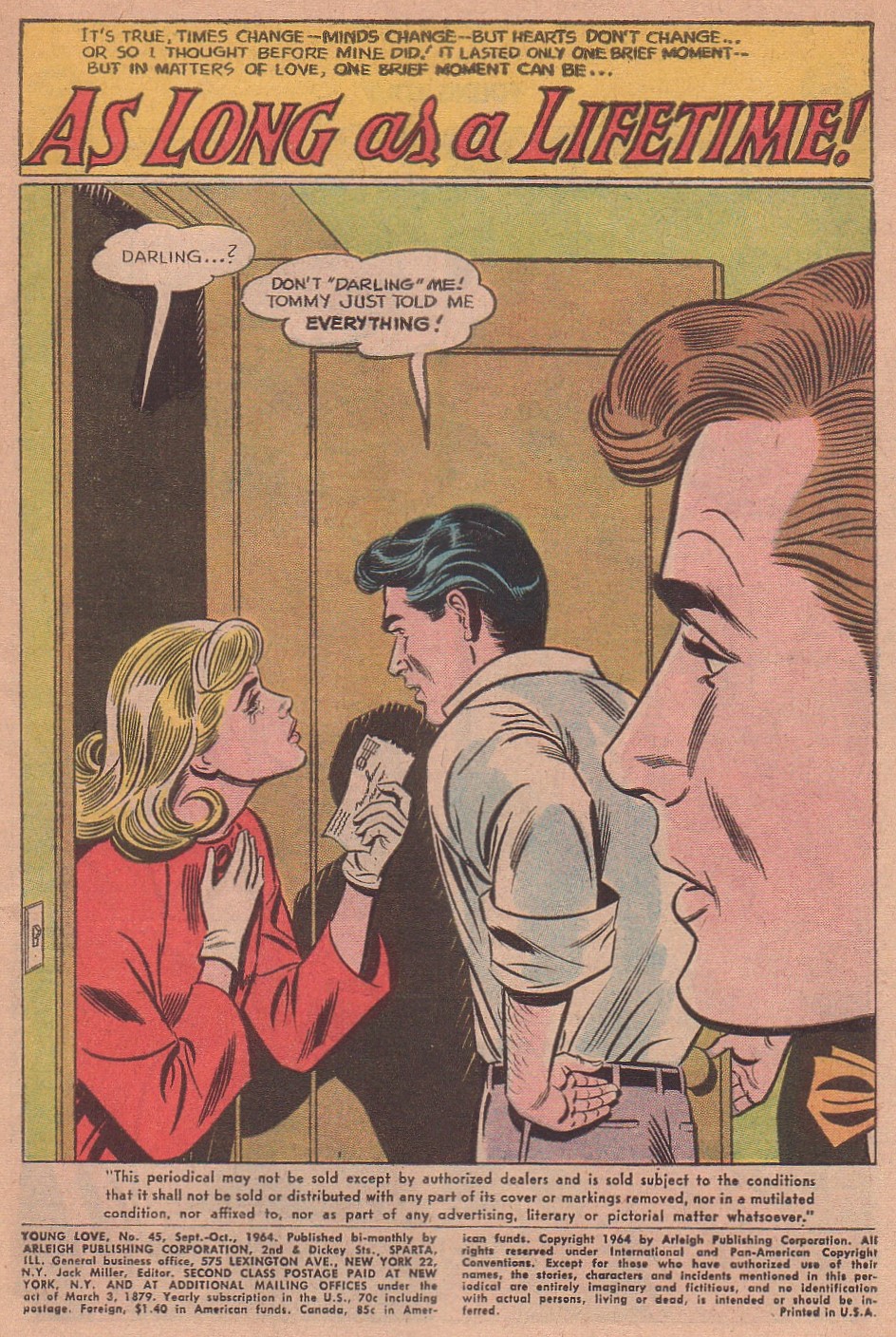 Read online Young Love (1963) comic -  Issue #45 - 3