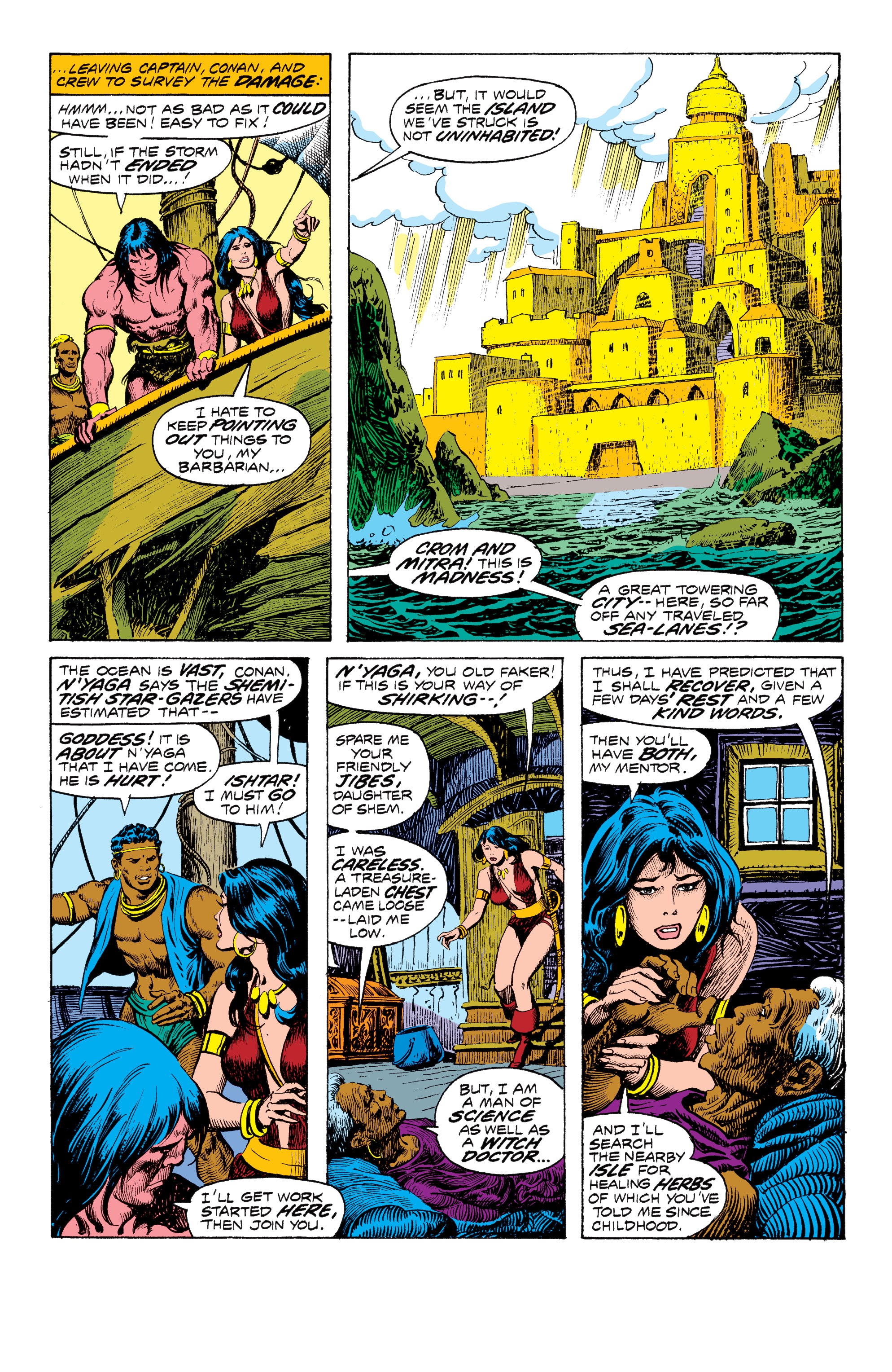 Read online Conan the Barbarian Epic Collection: The Original Marvel Years - Of Once and Future Kings comic -  Issue # TPB (Part 2) - 95