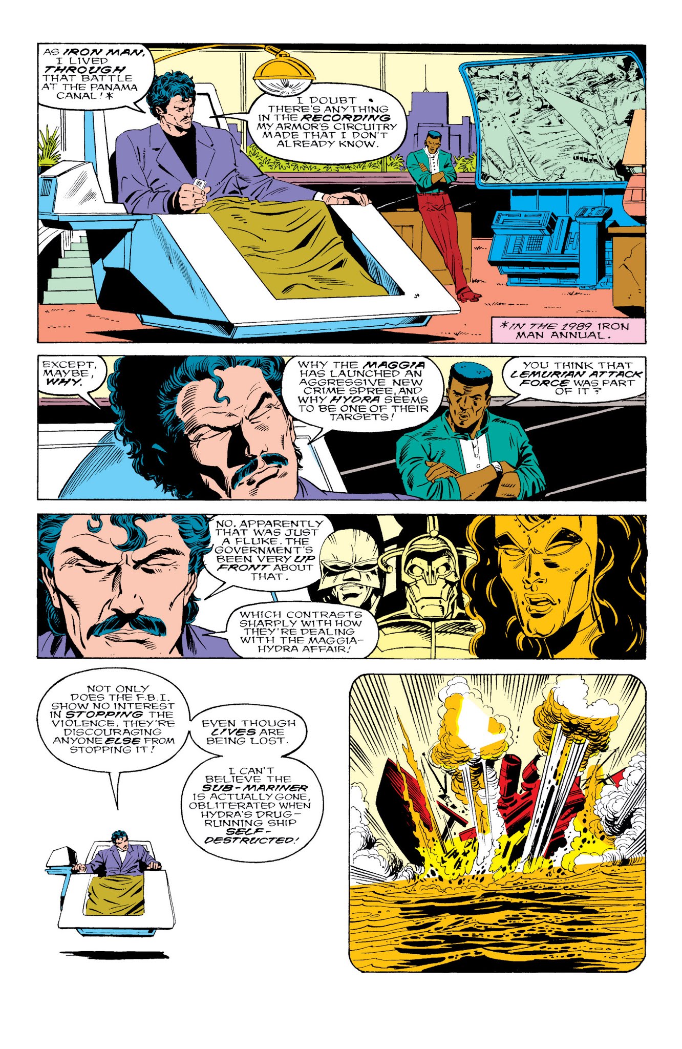 Read online Iron Man Epic Collection comic -  Issue # Doom (Part 1) - 87