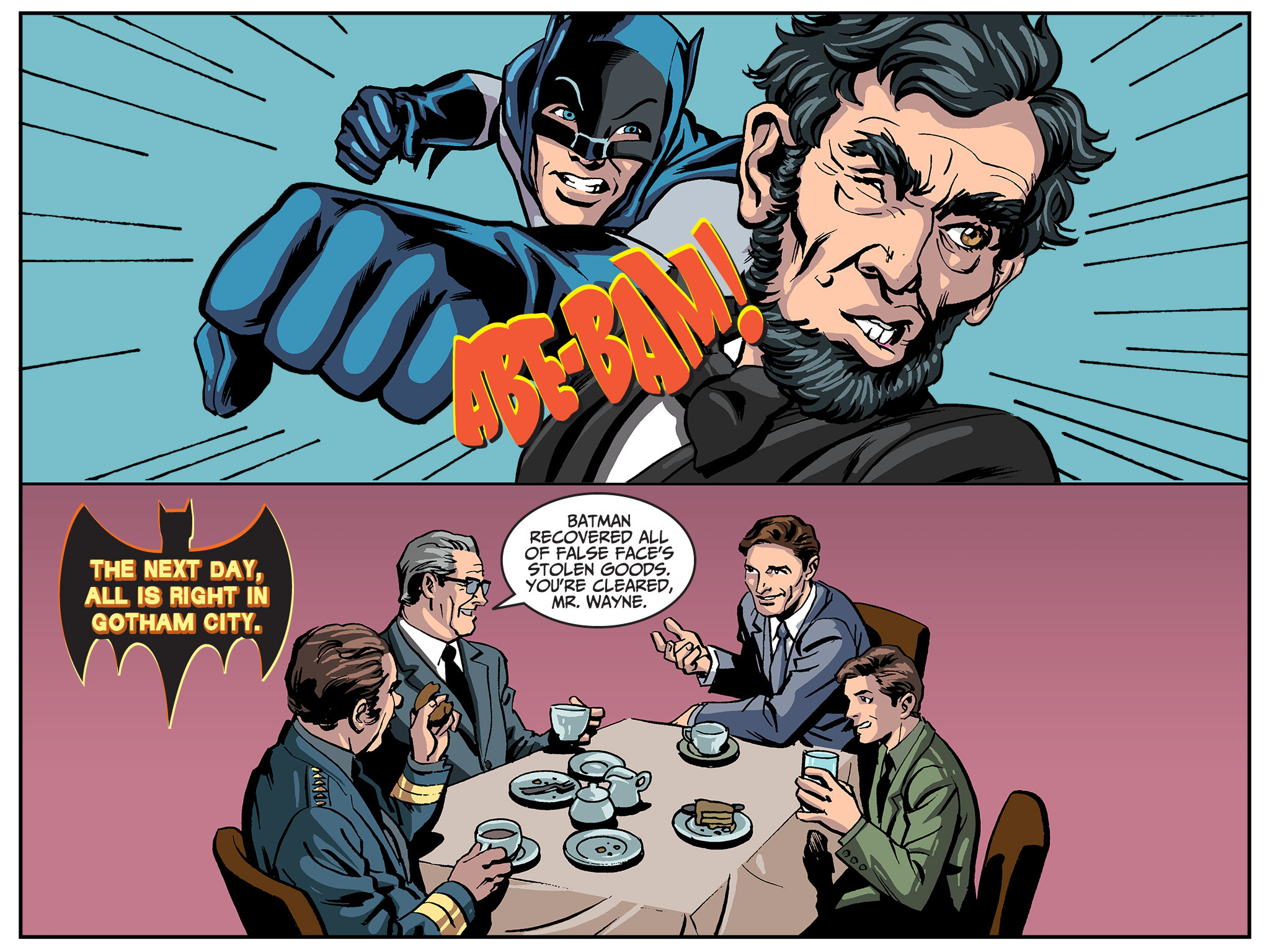 Read online Batman '66 [I] comic -  Issue #20 - 123