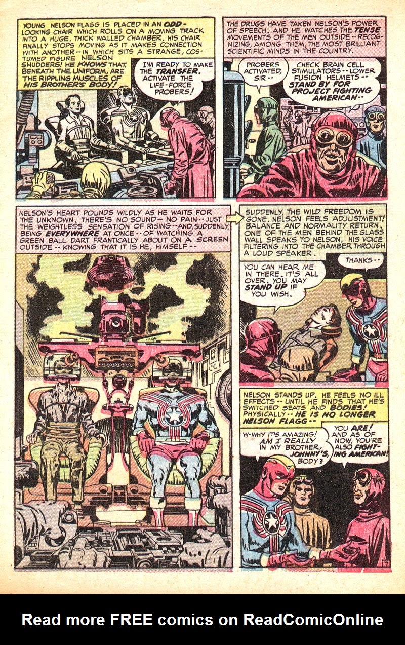 Read online Fighting American (Classic) comic -  Issue #1 - 9