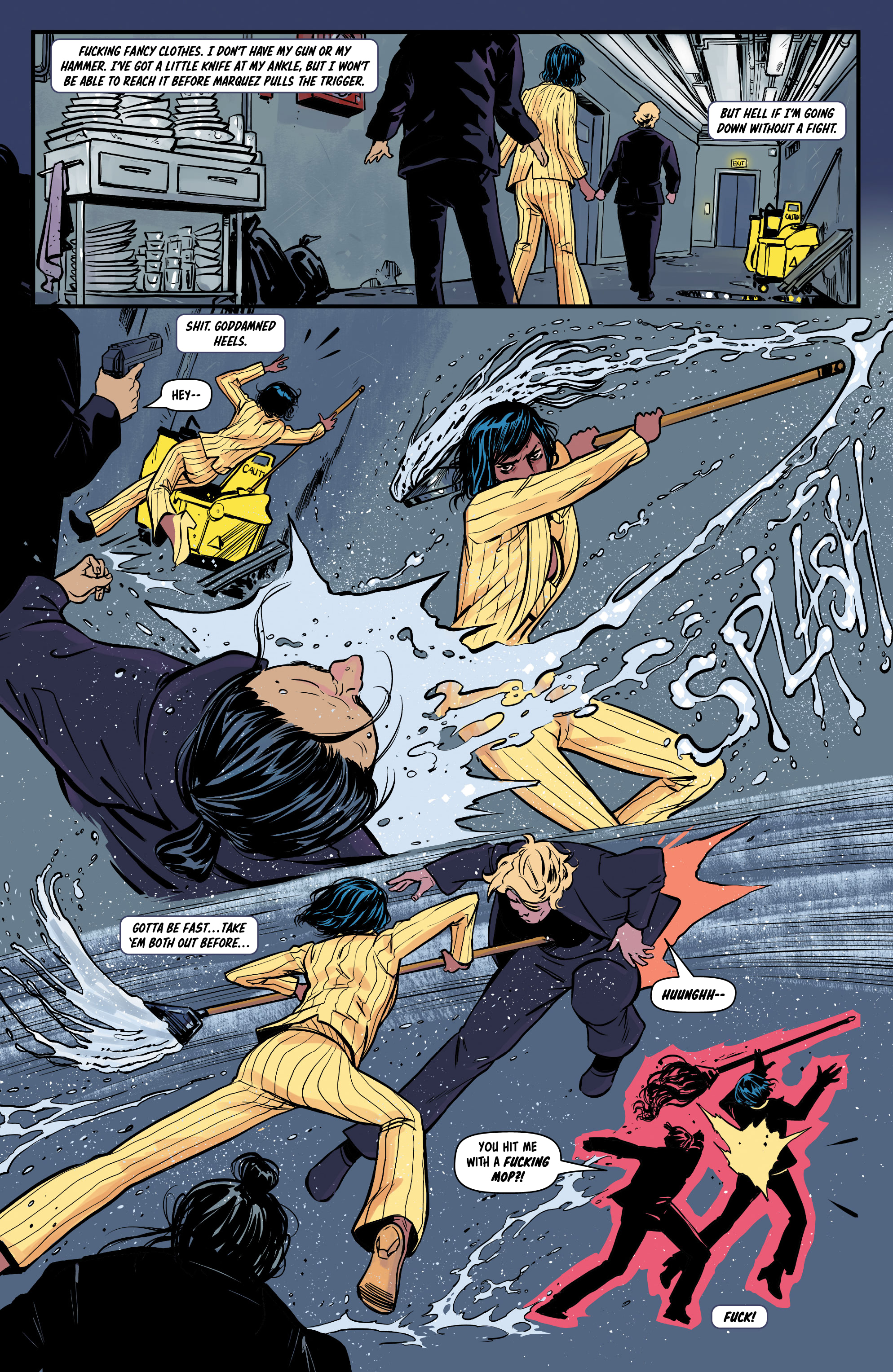 Read online Bylines in Blood comic -  Issue #2 - 23