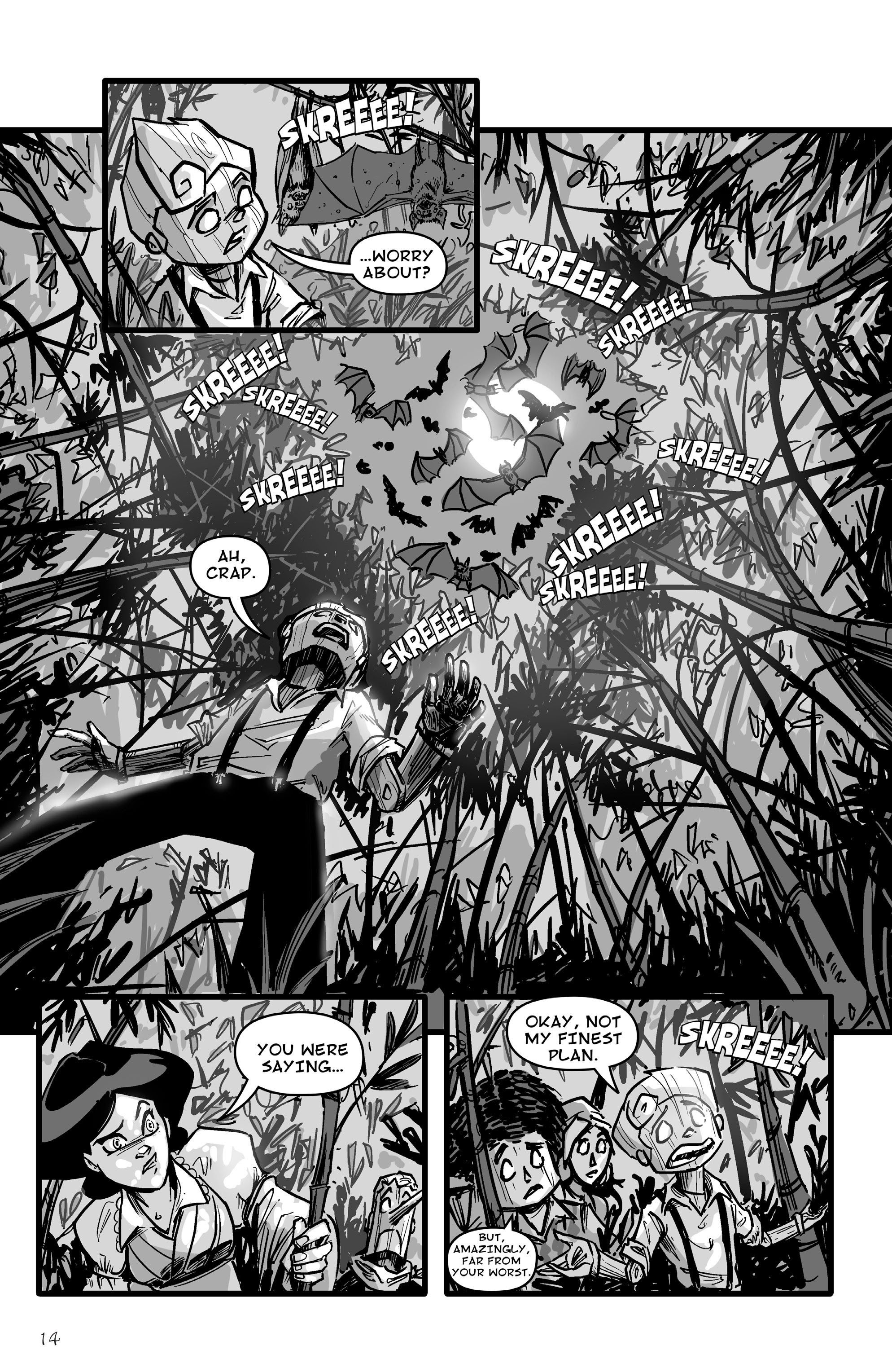 Read online Pinocchio, Vampire Slayer Versus the Vampire Zoo comic -  Issue # Full - 16