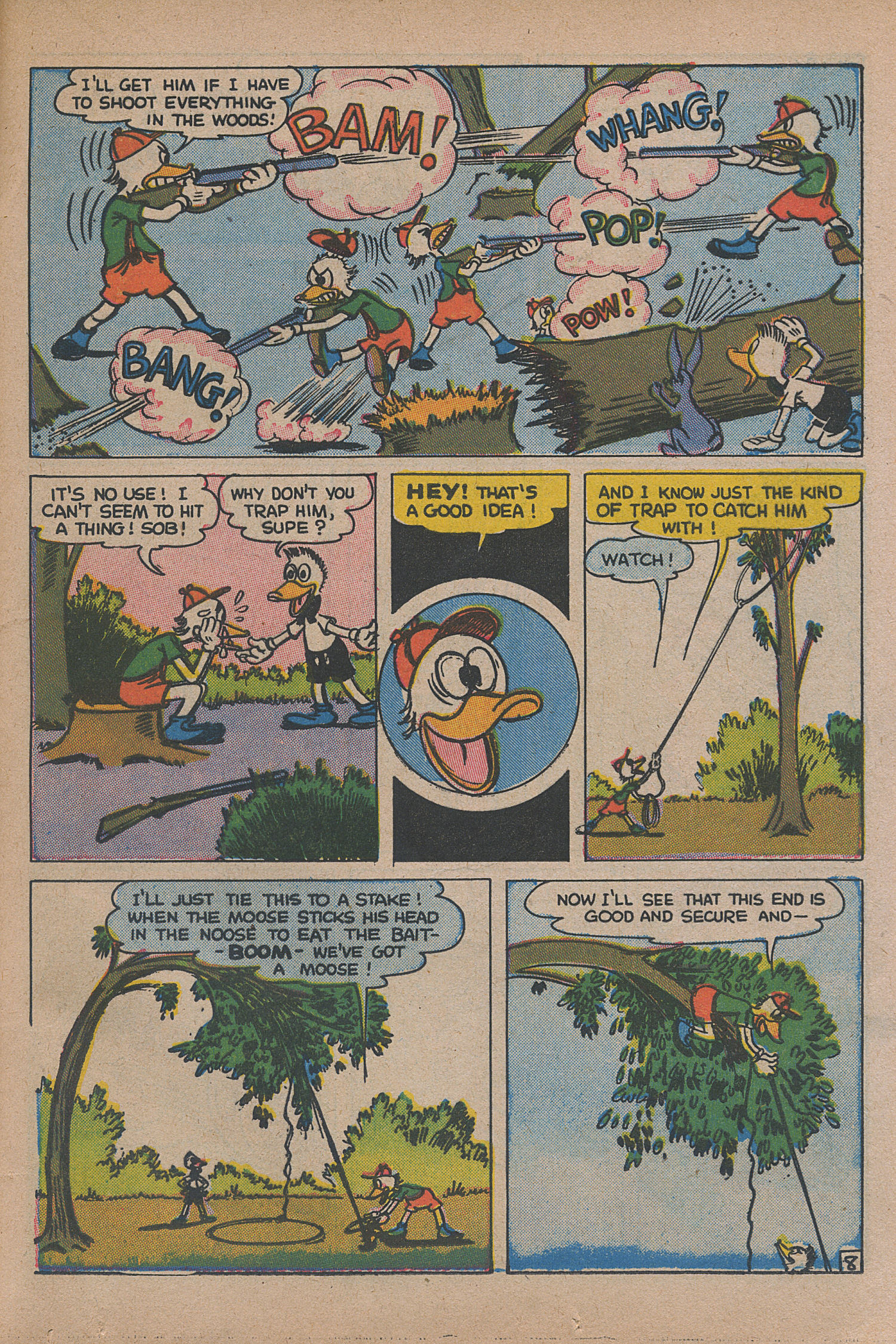 Read online Super Duck Comics comic -  Issue #2 - 35
